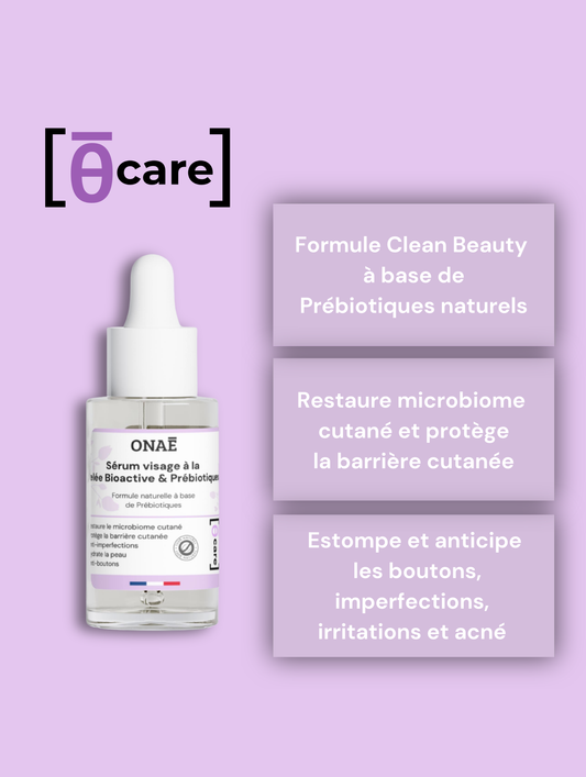 Sérum pour le visage à la gelée bioactive et aux prébiotiques Onaé Paris - détails du produit