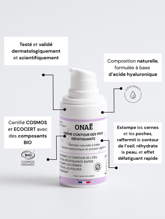 Crème spécial pour contour des yeux défatiguante