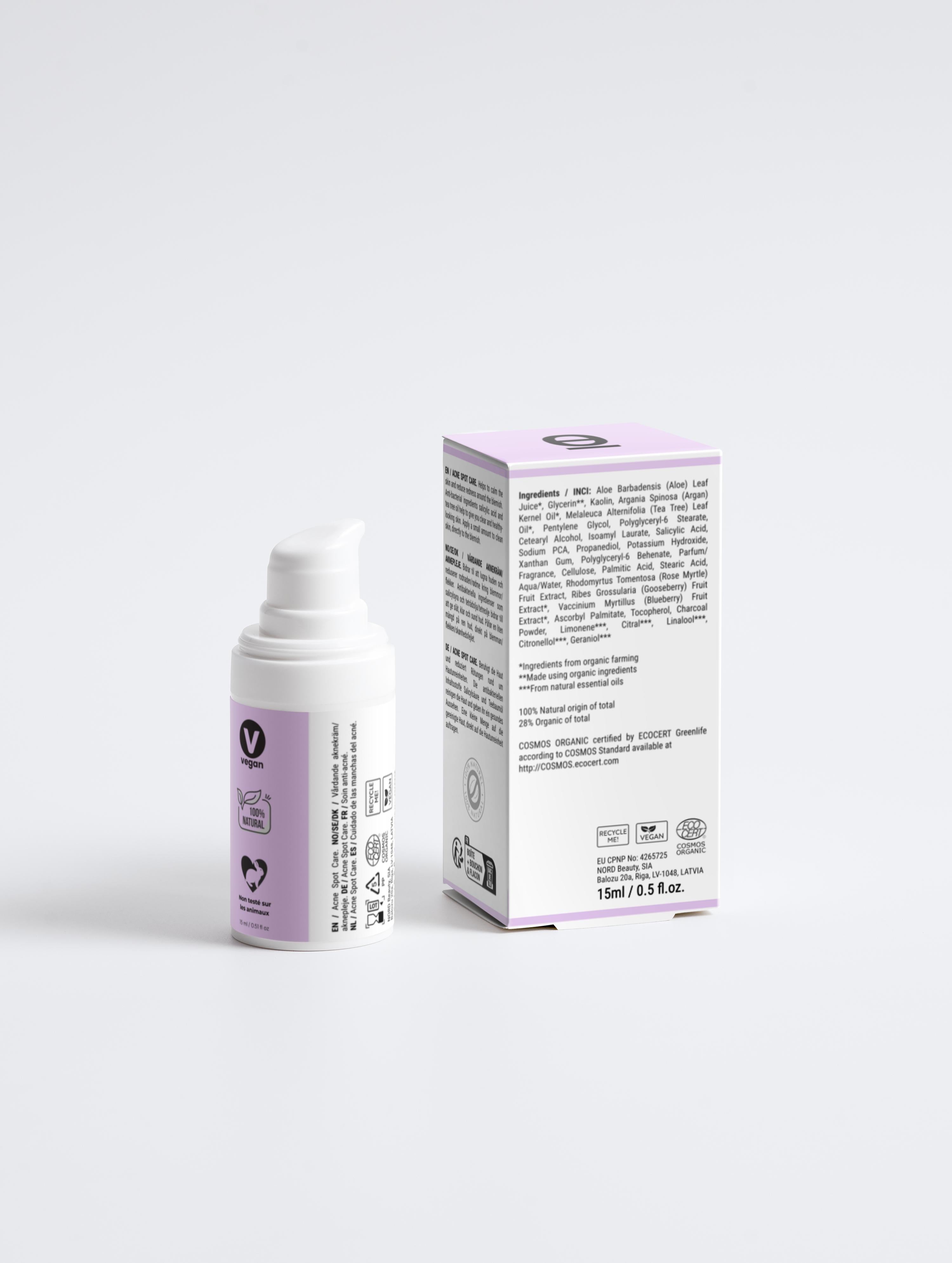Soin Acné à l'acide salicylique et Tea Tree