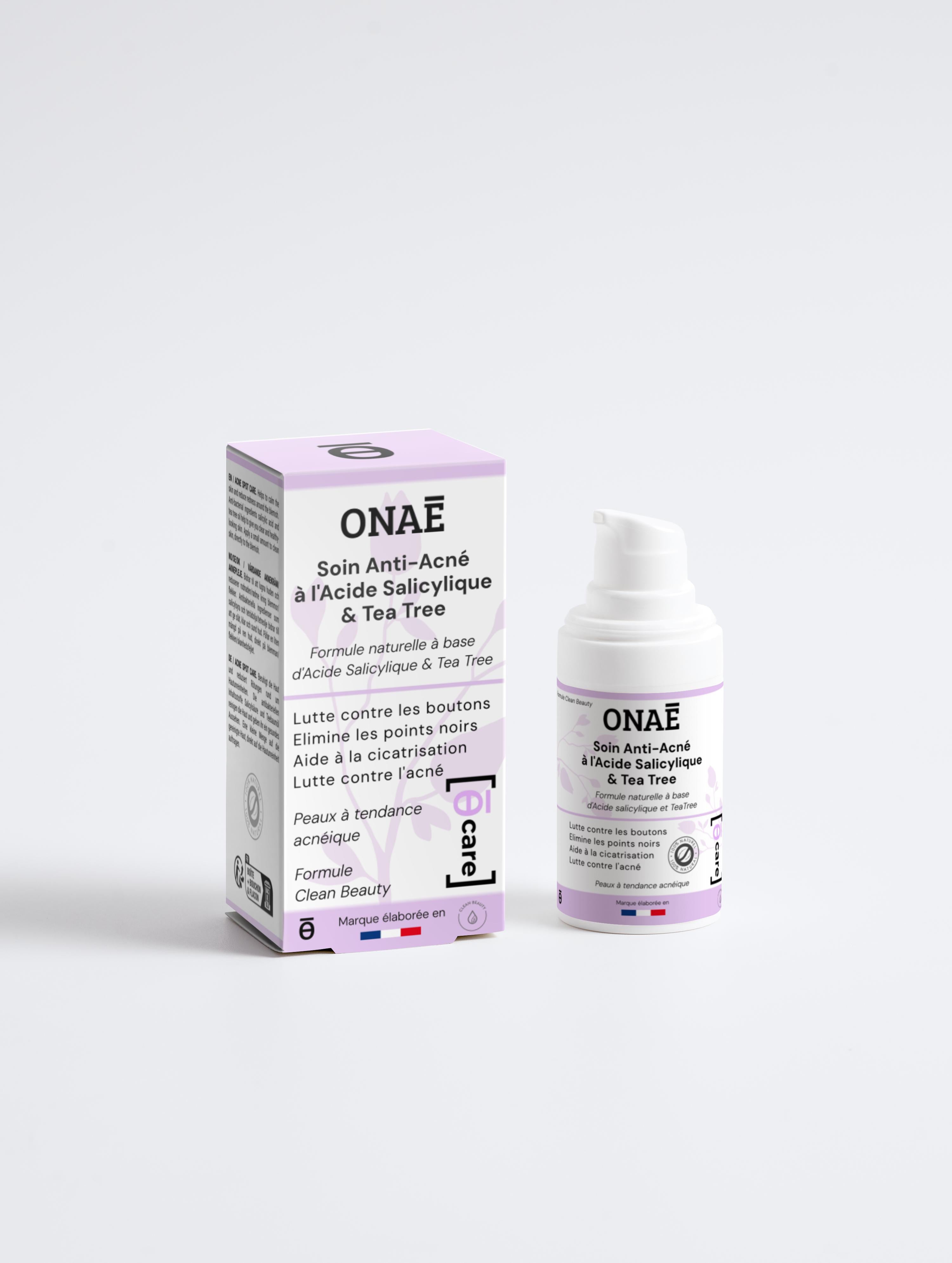 Soin Acné à l'acide salicylique et Tea Tree