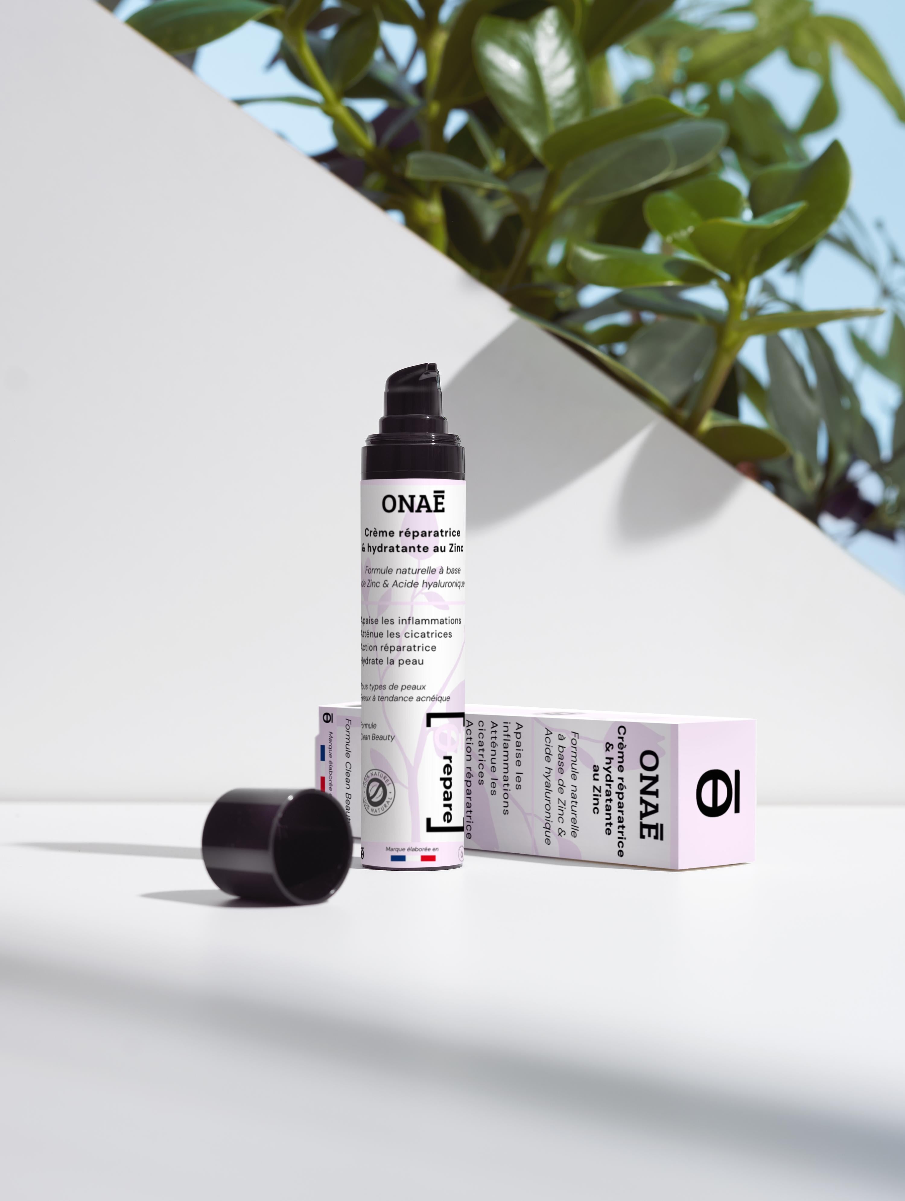 Crème hydratante et réparatrice au Zinc