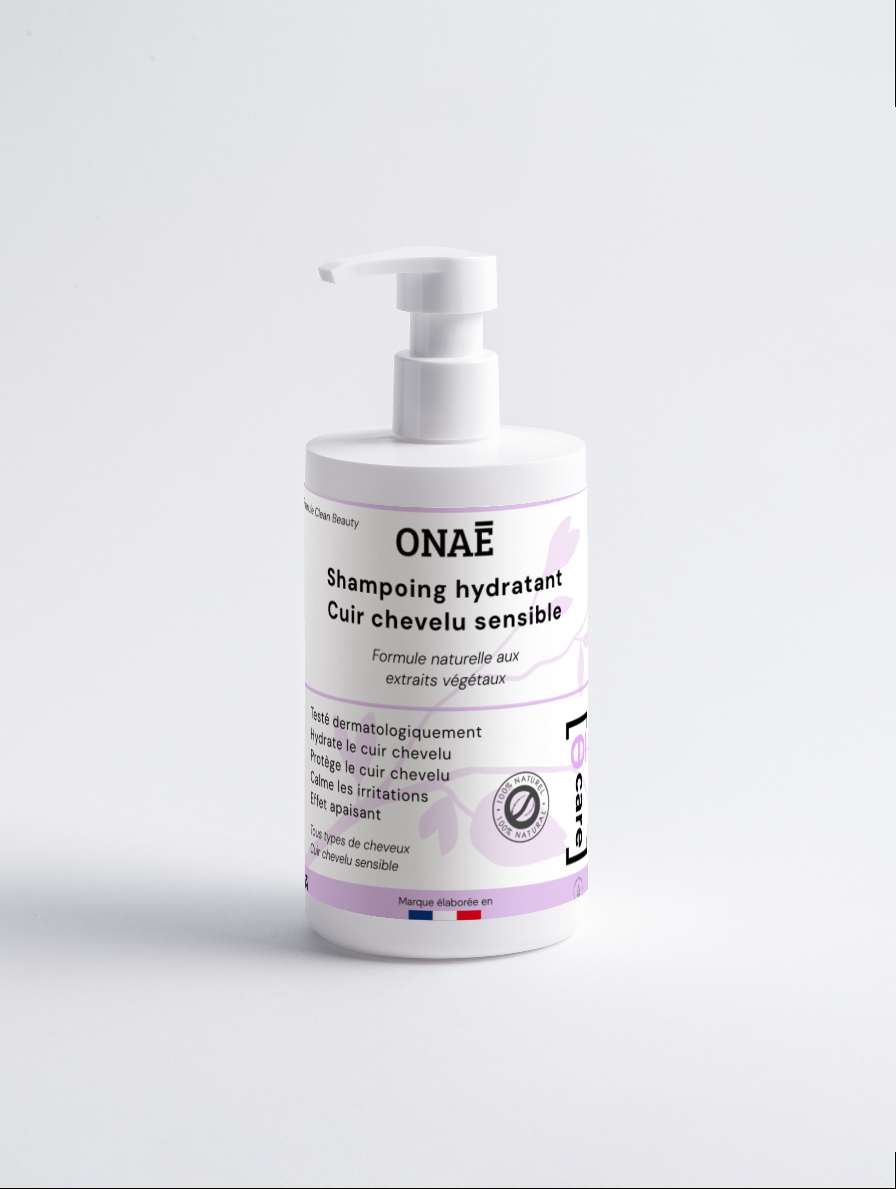 Shampoing doux & hydratant pour cuir chevelu sensible