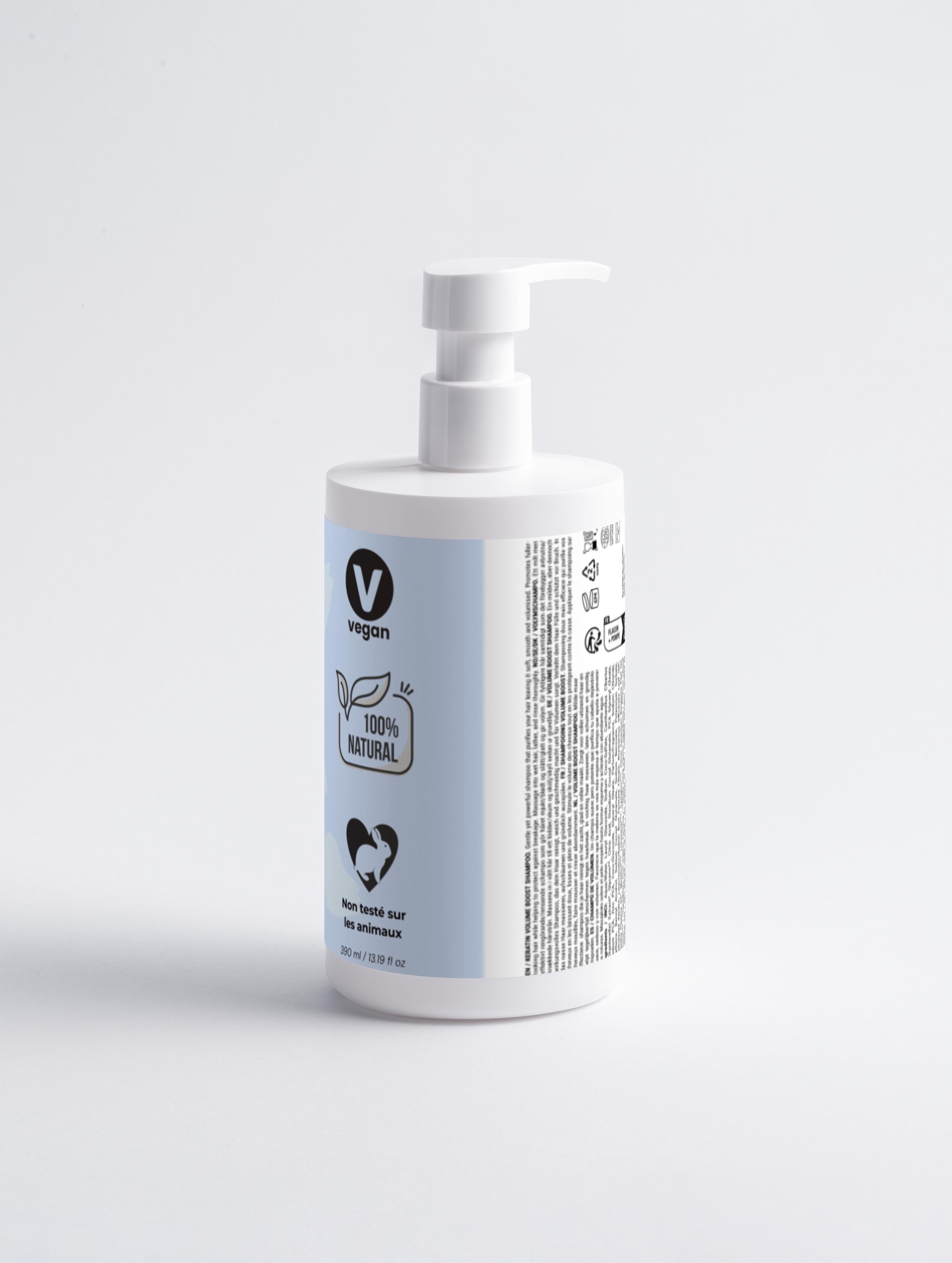 Shampoing nourrissant et volumateur à la Kératine