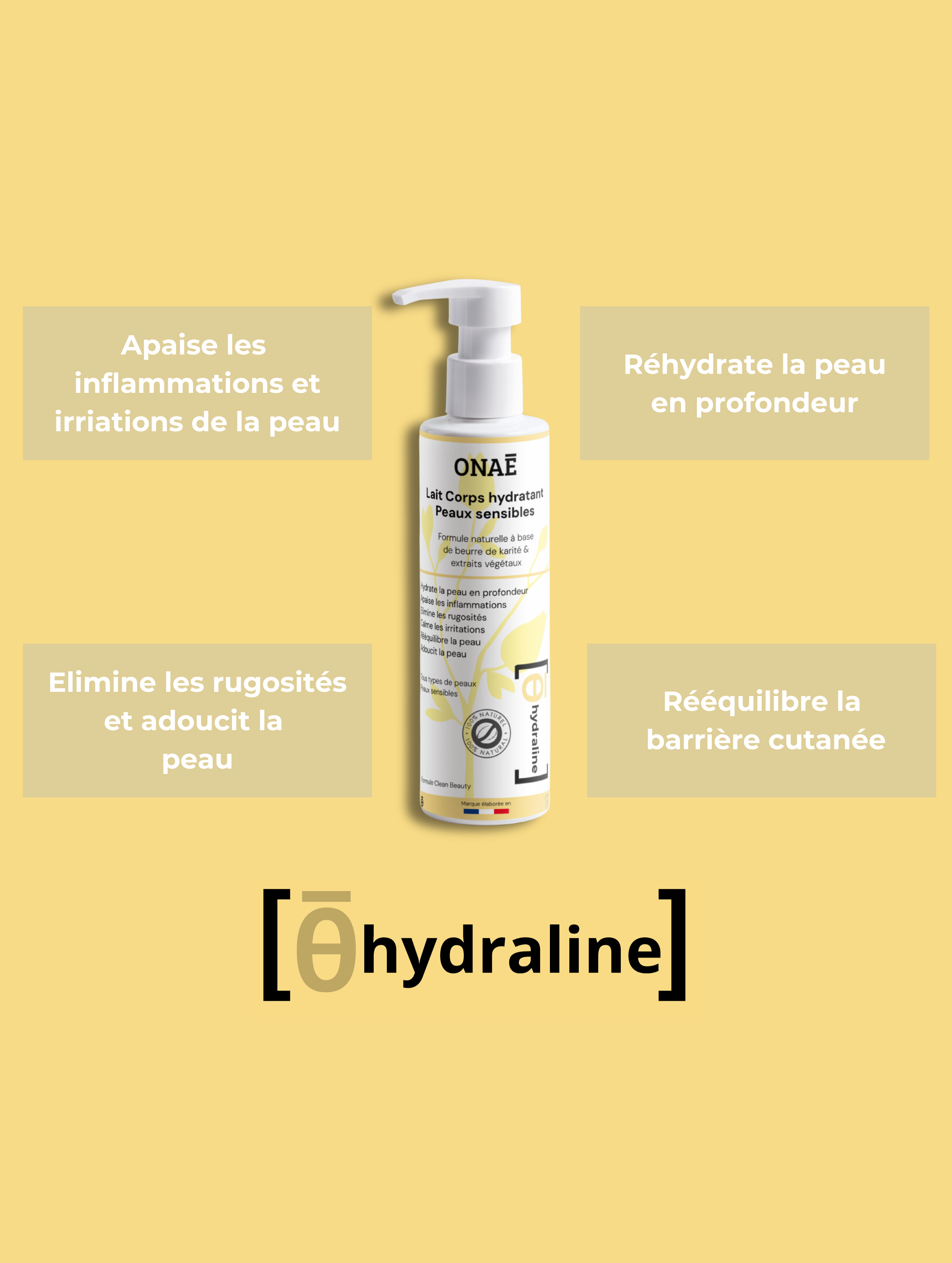 Lait hydratant Corps spécial peaux sensibles