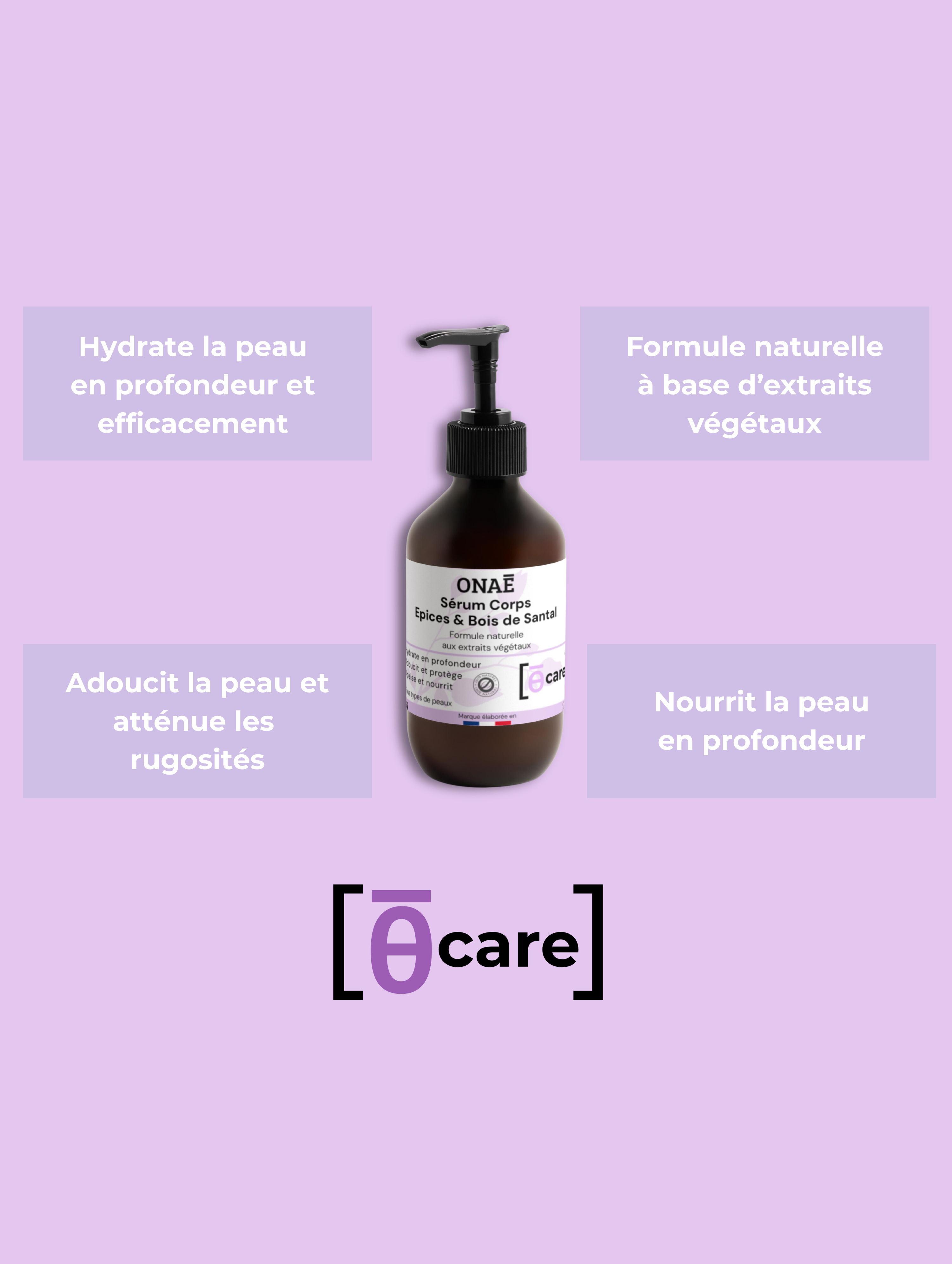Sérum pour Corps Hydratant aux Epices et Bois de Santal