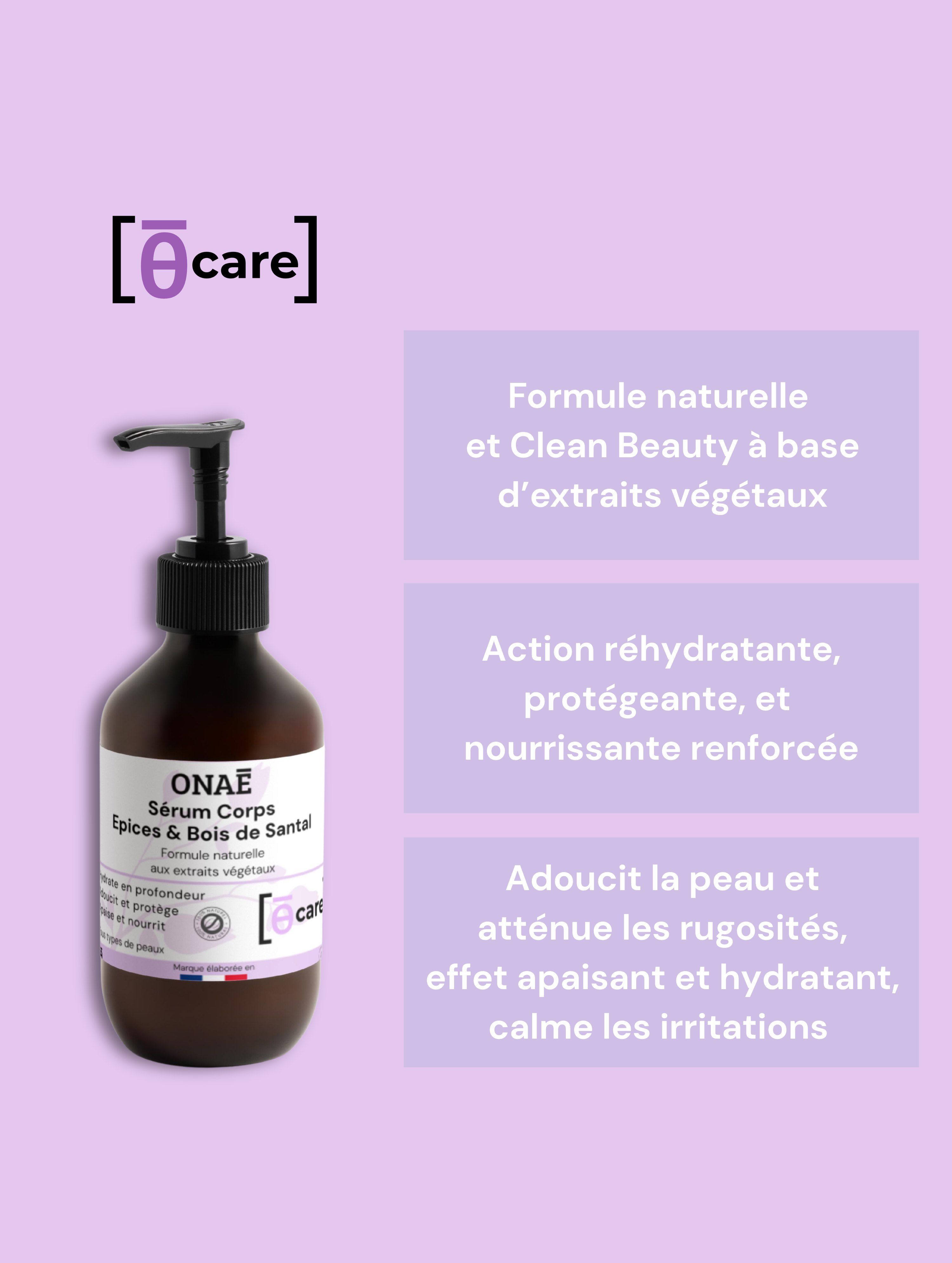 Sérum pour Corps Hydratant aux Epices et Bois de Santal