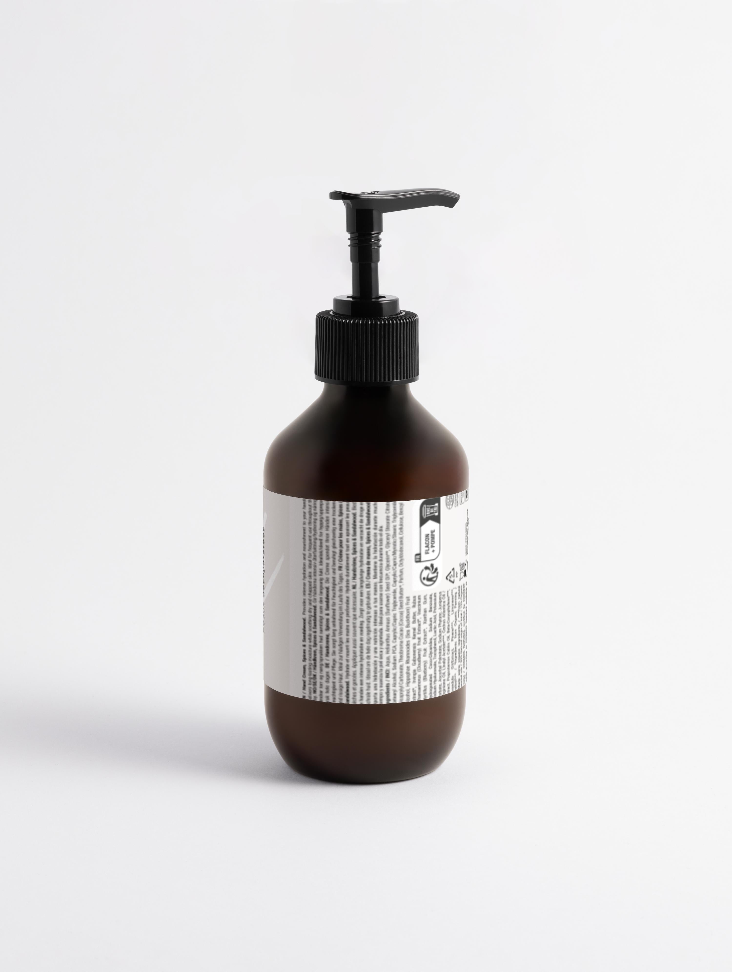 Sérum hydratant pour le corps épices et bois de santal Onaé paris tous types de peaux - flacon vue de dos