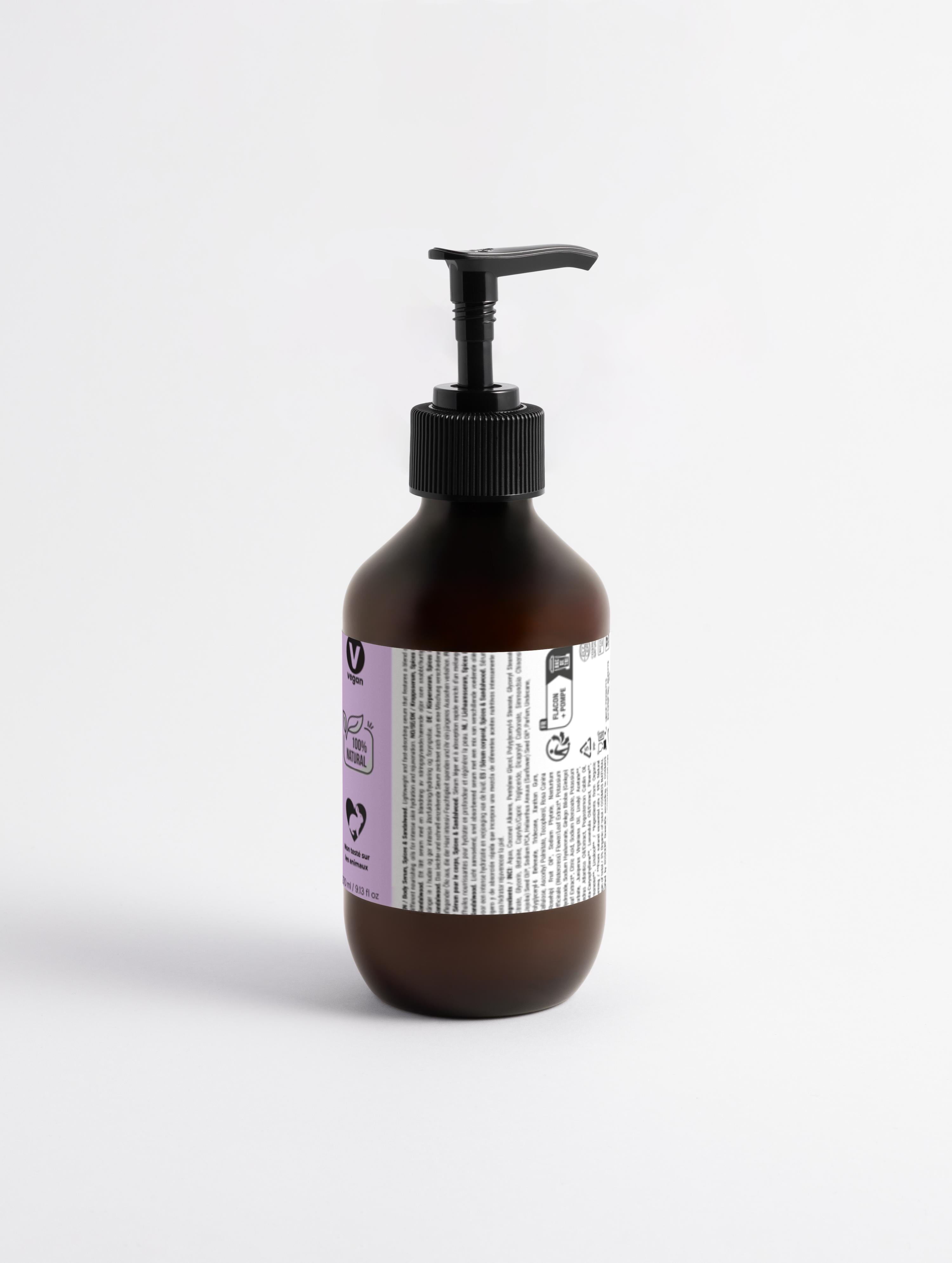 Sérum pour Corps Hydratant aux Epices et Bois de Santal