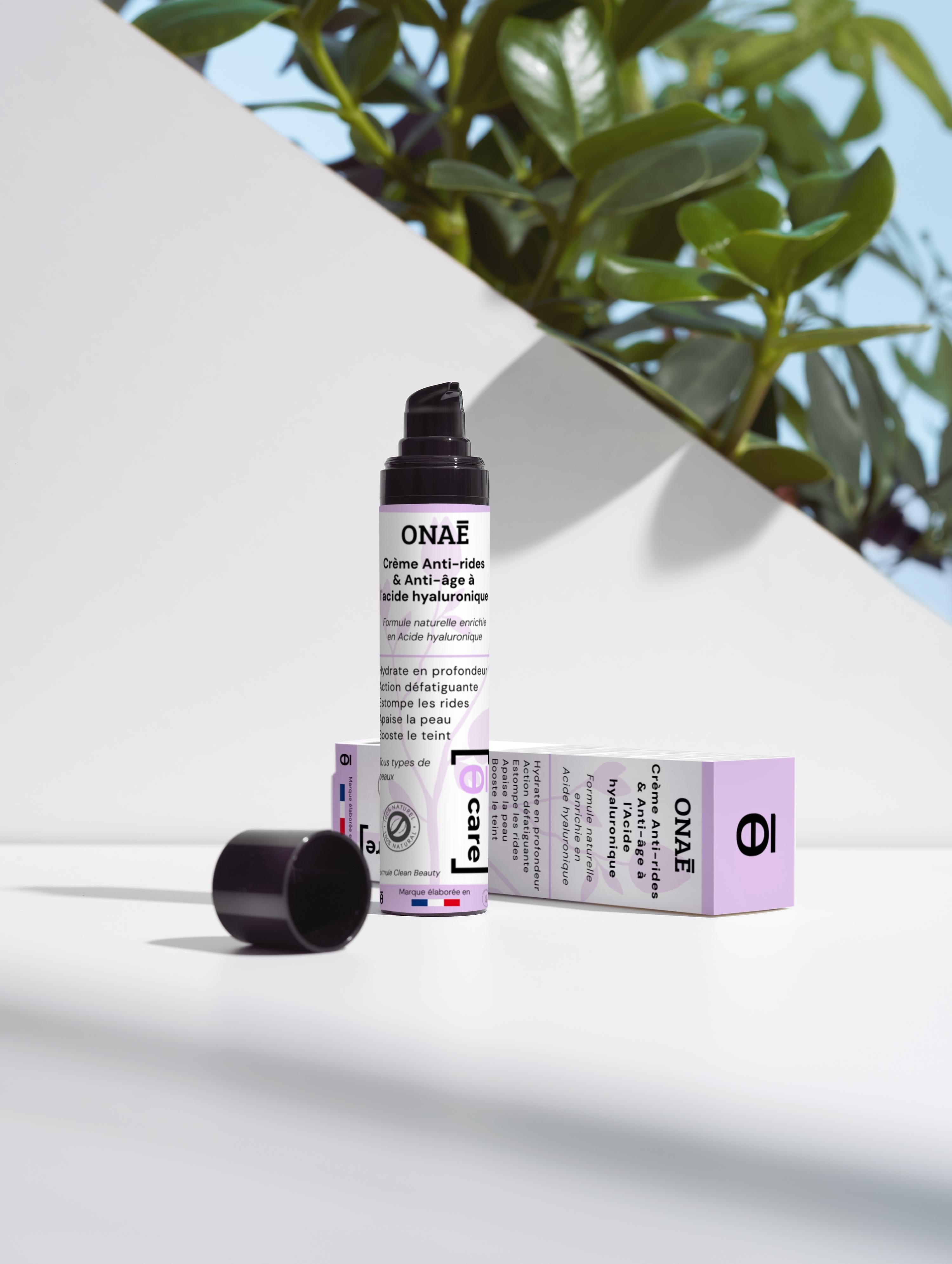 Crème Anti-rides & Anti-âge à l'acide hyaluronique