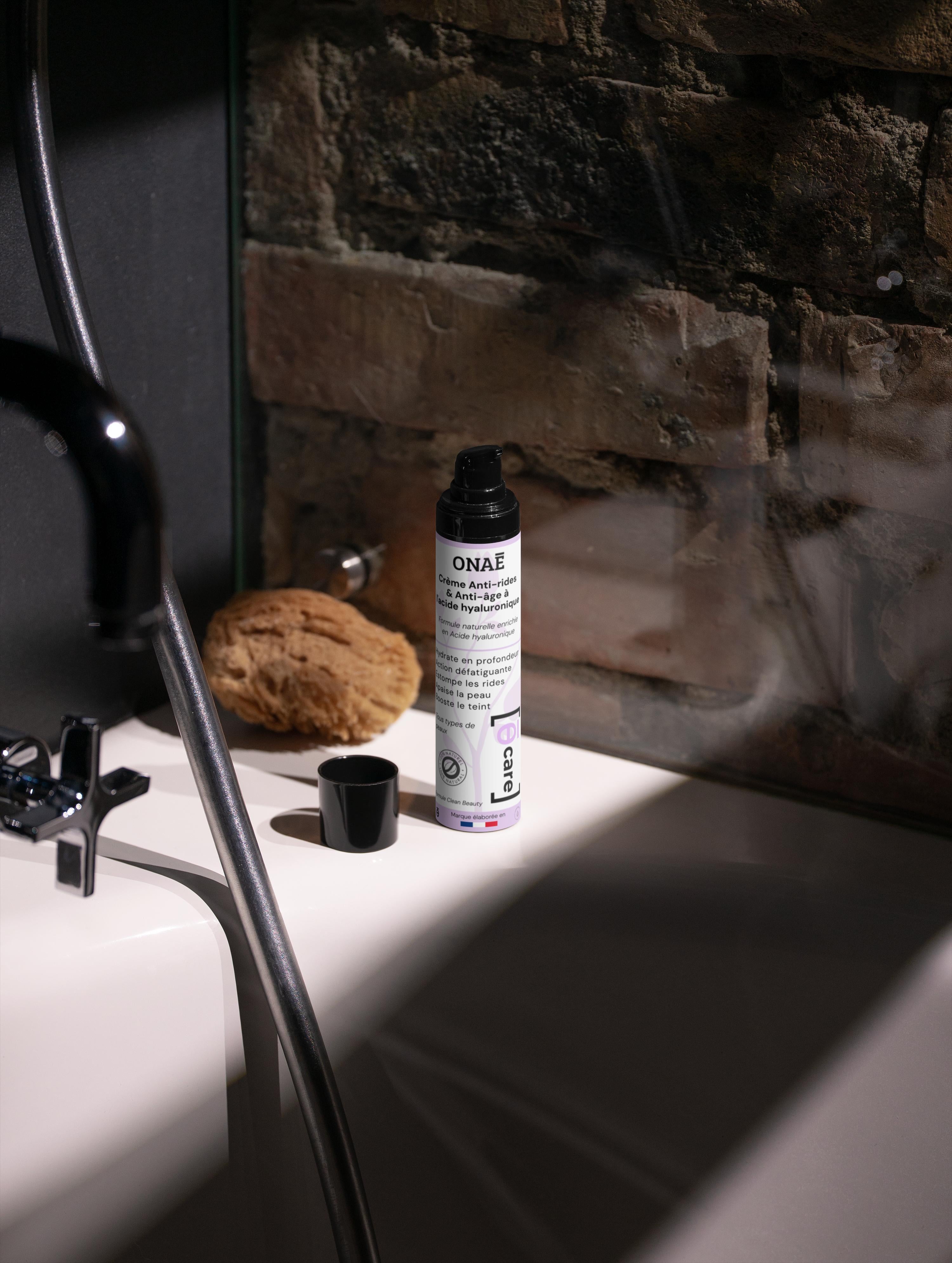 Crème Anti-rides & Anti-âge à l'acide hyaluronique