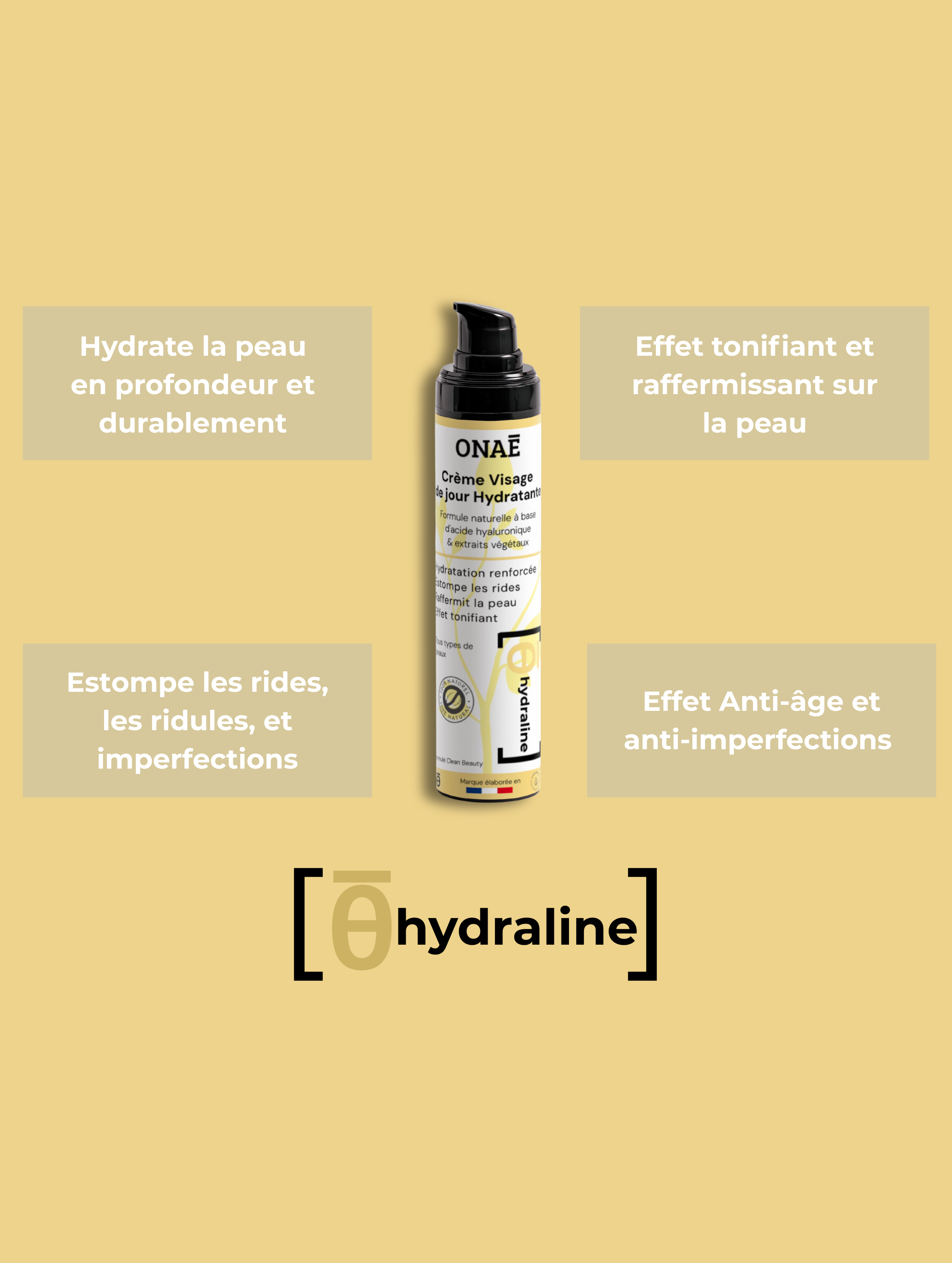 Crème de jour hydratante pour le visage