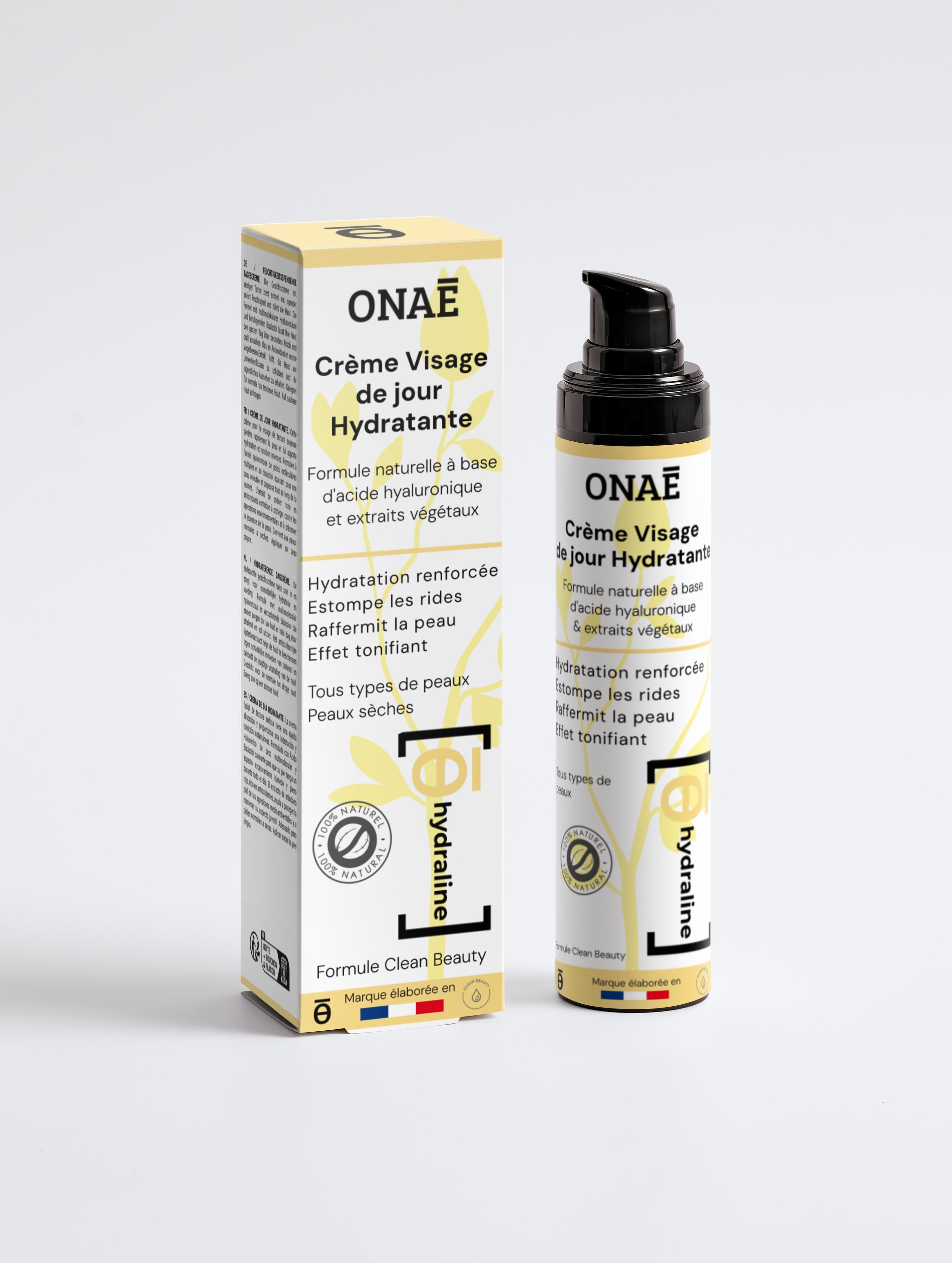 Crème de jour hydratante pour le visage