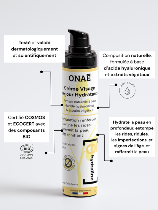 Crème de jour hydratante pour le visage