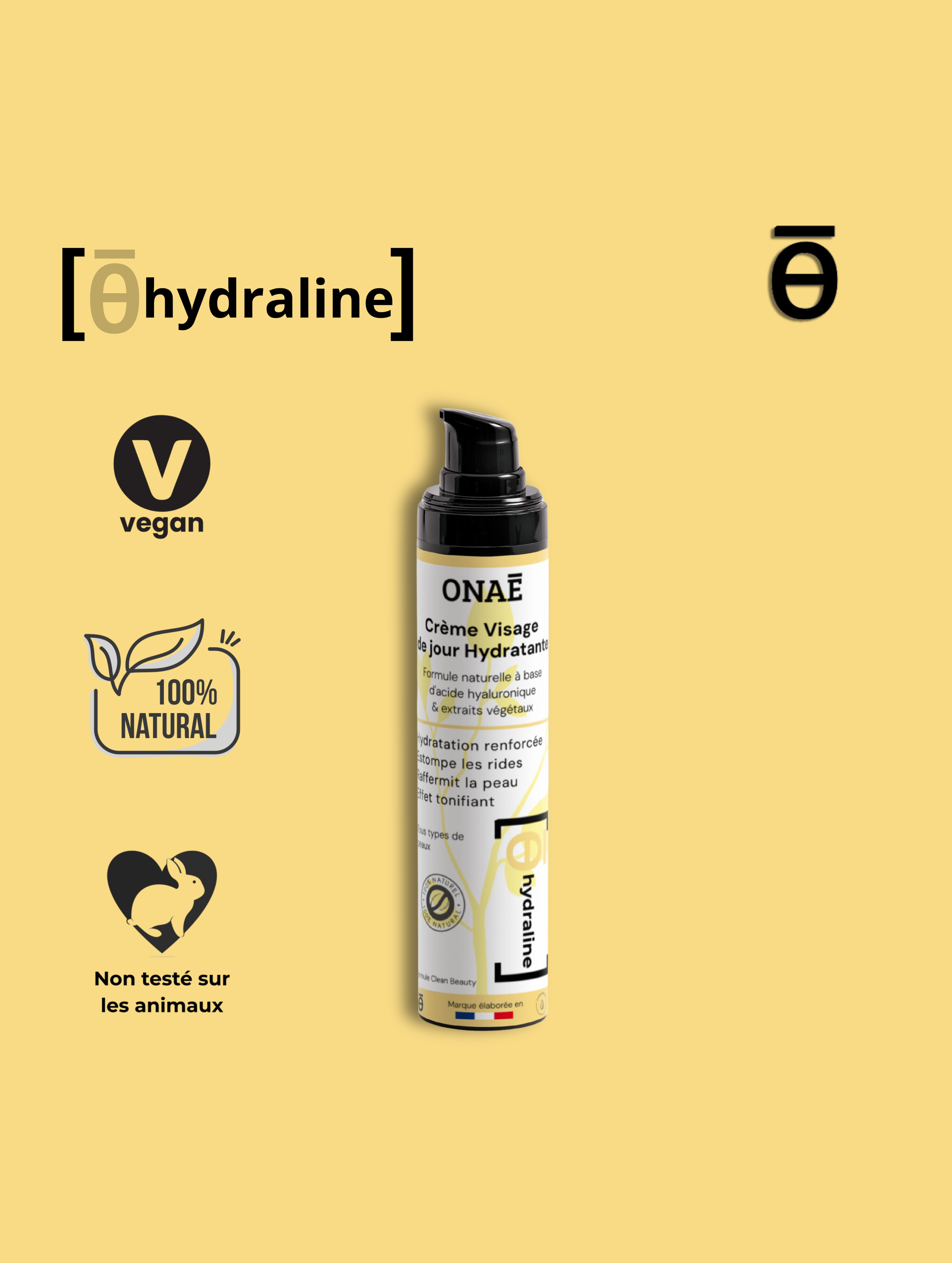 Crème de jour hydratante pour le visage