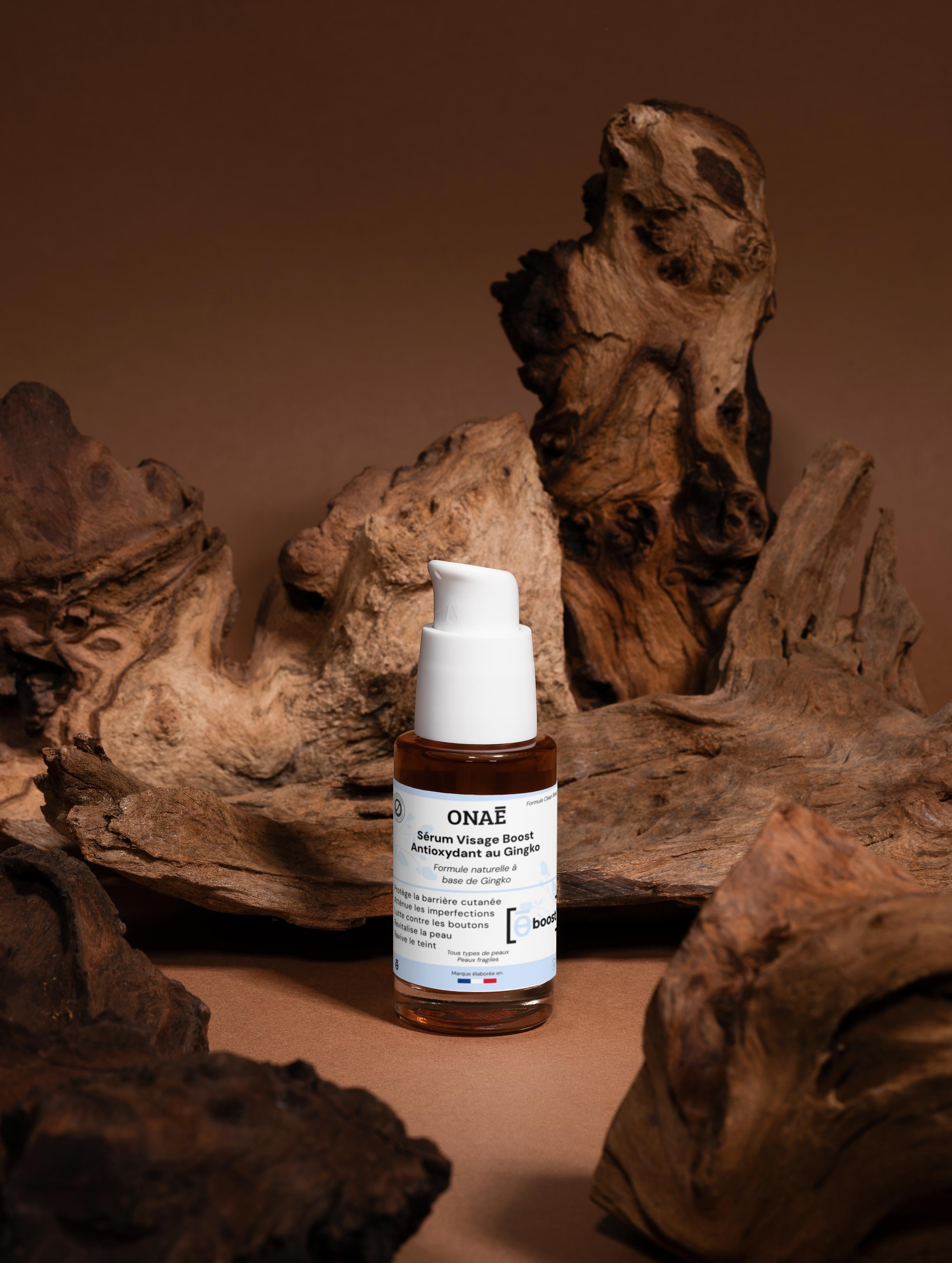 Gel visage antioxydant et anti-âge au Gingko