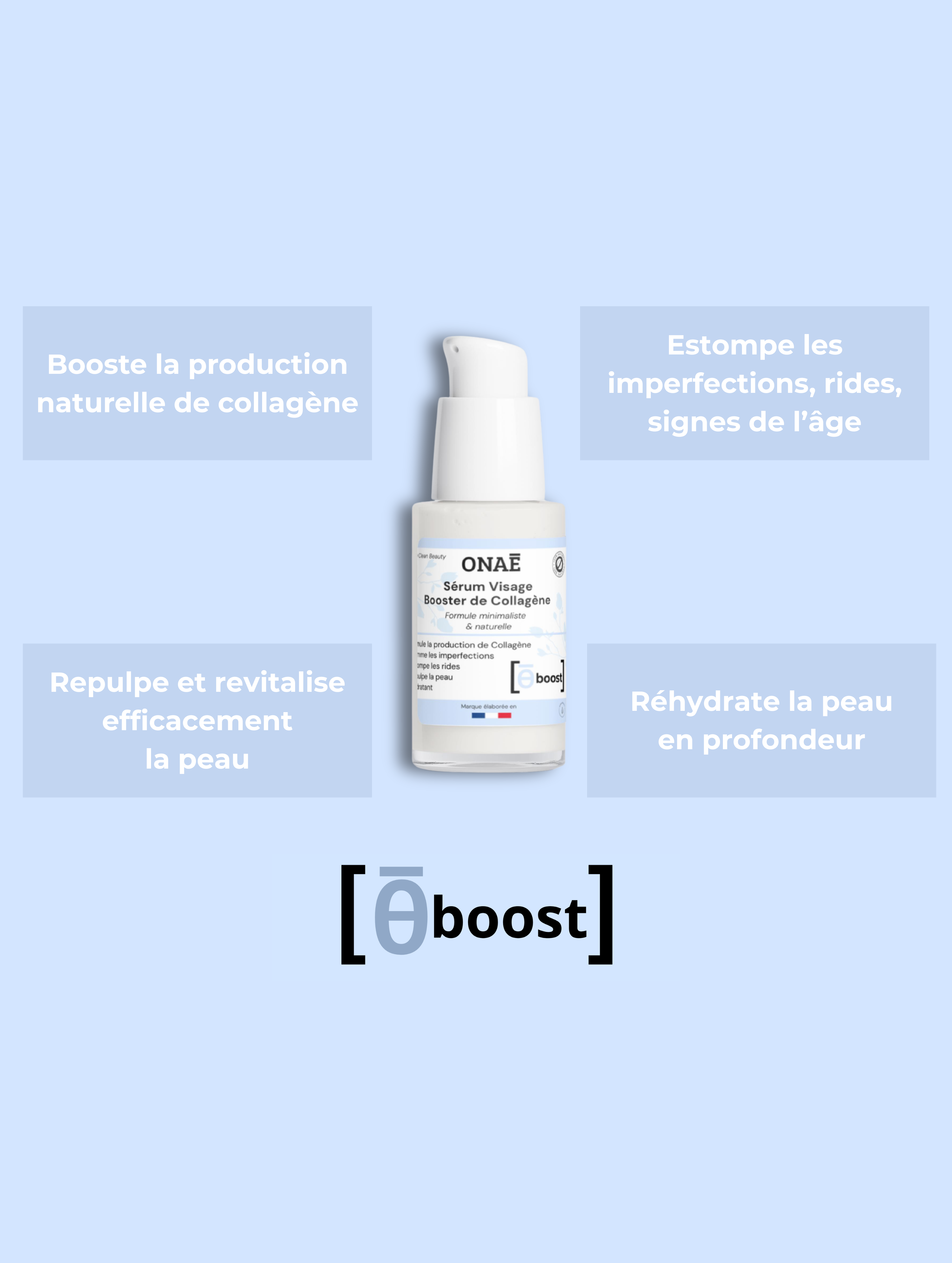 Sérum pour le visage anti-âge Booster de Collagène