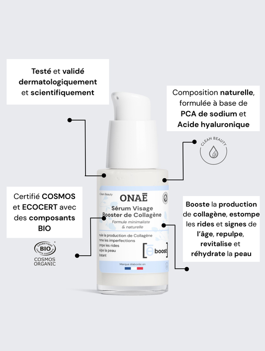 Sérum pour le visage anti-âge Booster de Collagène
