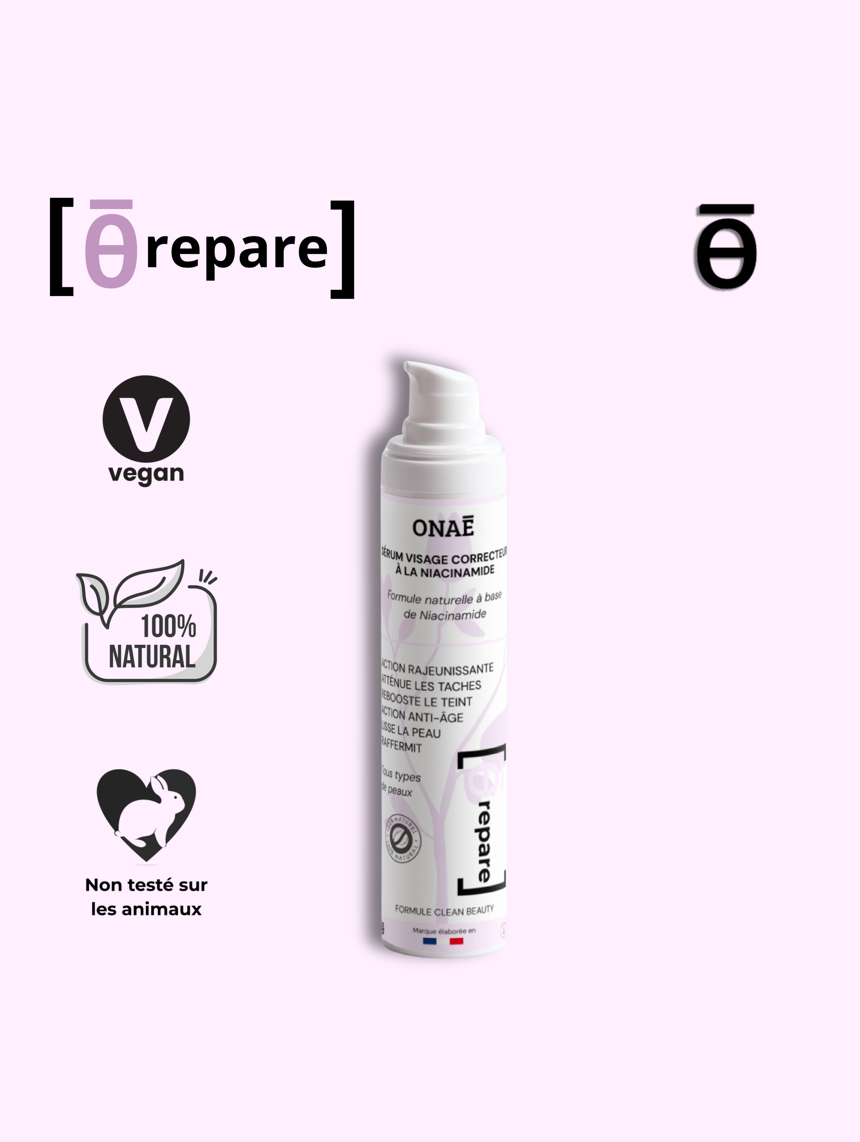 Sérum pour le Visage Correcteur à la Niacinamide