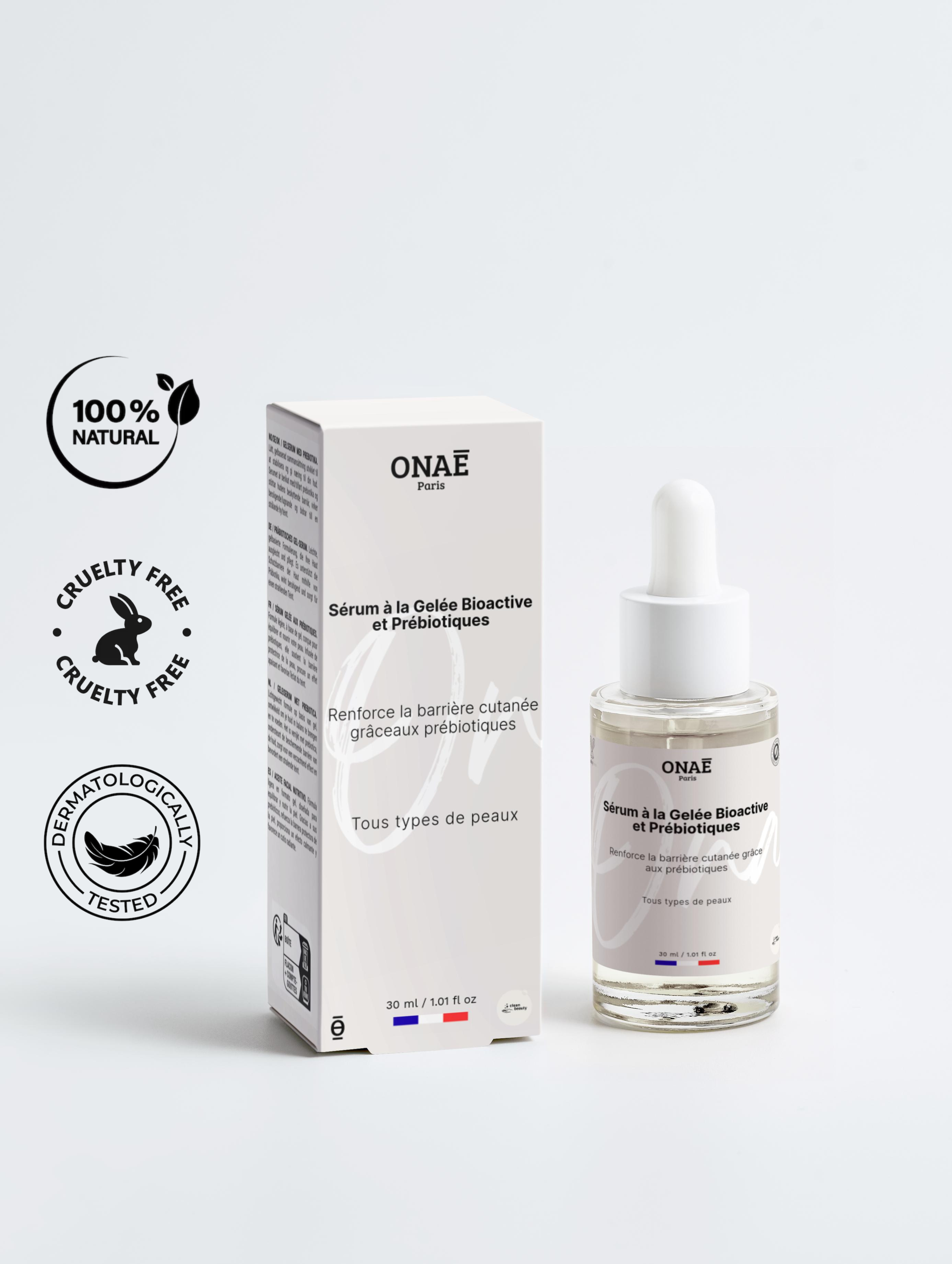 Sérum pour le visage hydratant à la gelée bioactive et prébiotiques ONAÉ  pour tous types de peaux - vue principale
