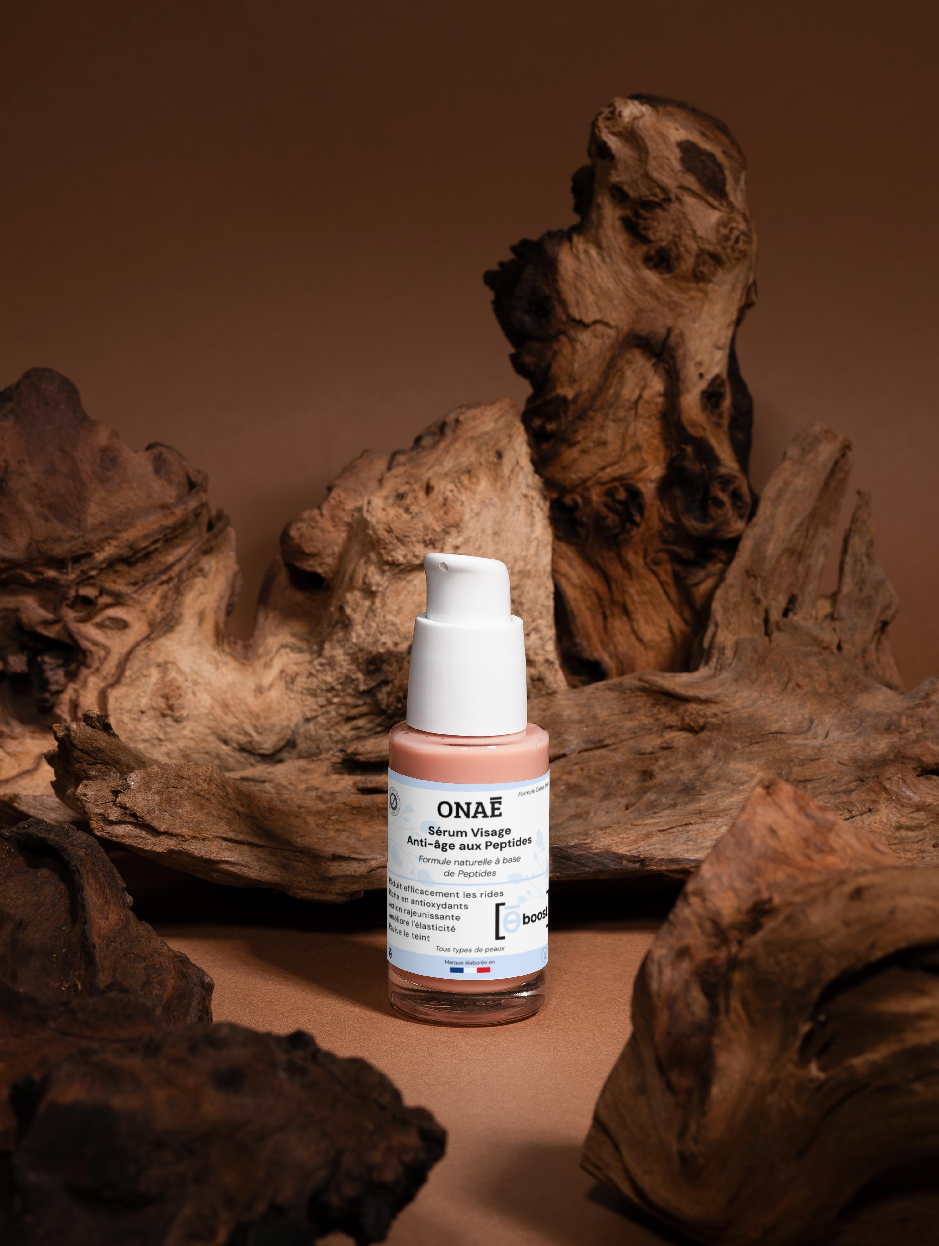 Sérum pour le visage anti-âge actif aux peptides