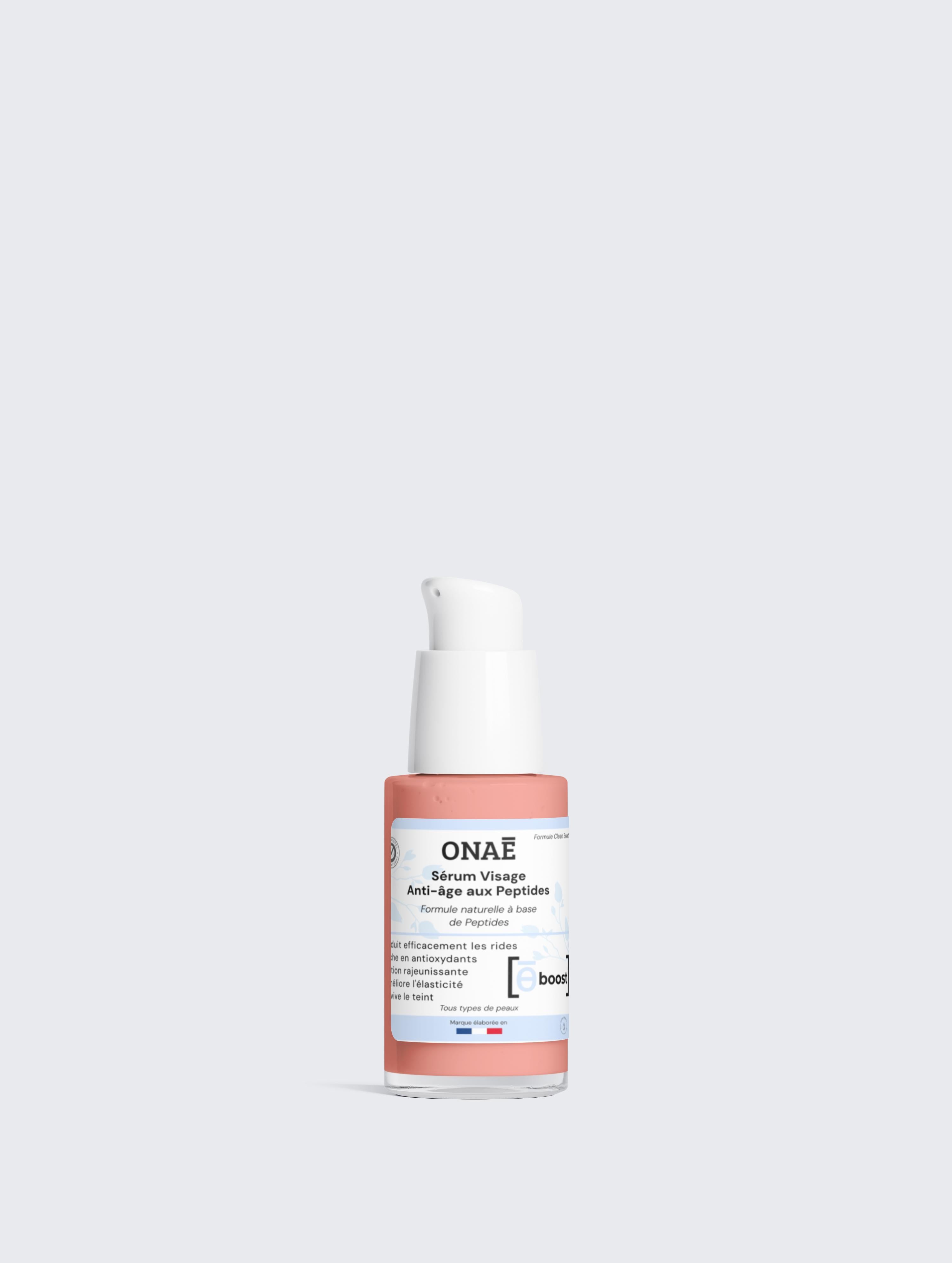 Sérum pour le visage anti-âge actif aux peptides