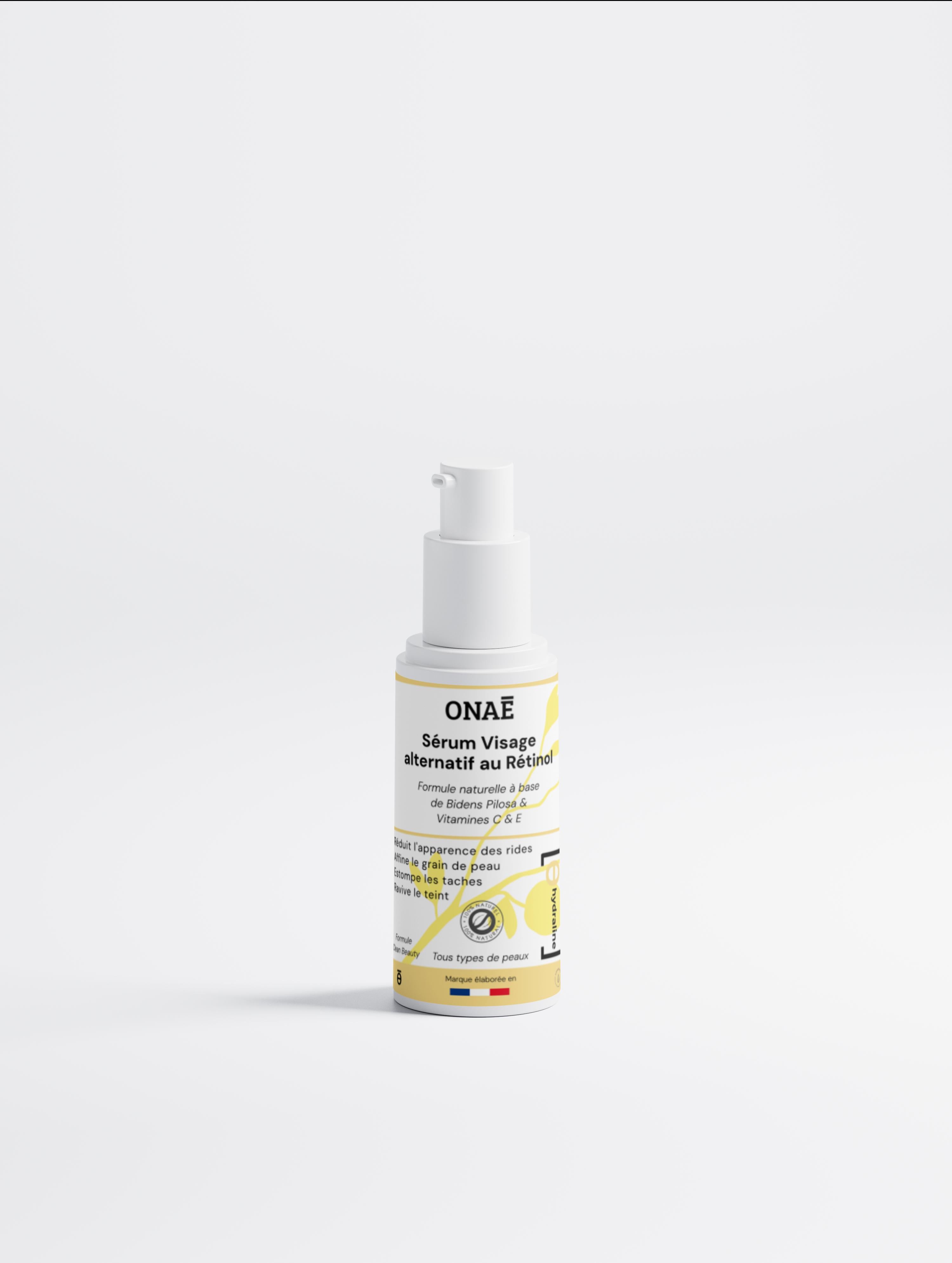 Sérum visage antioxydant alternatif au rétinol