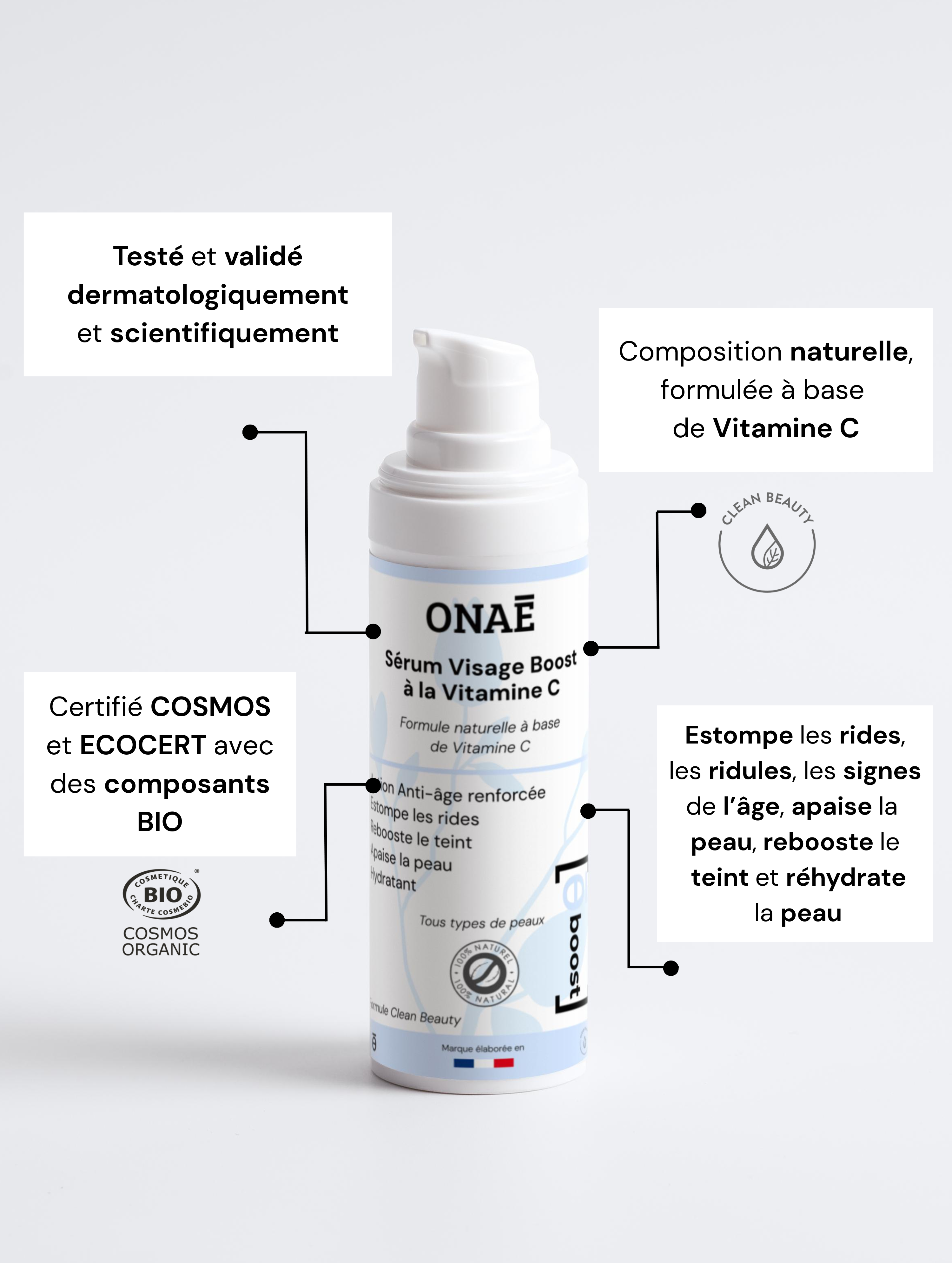 Sérum pour le Visage Booster à la Vitamine C