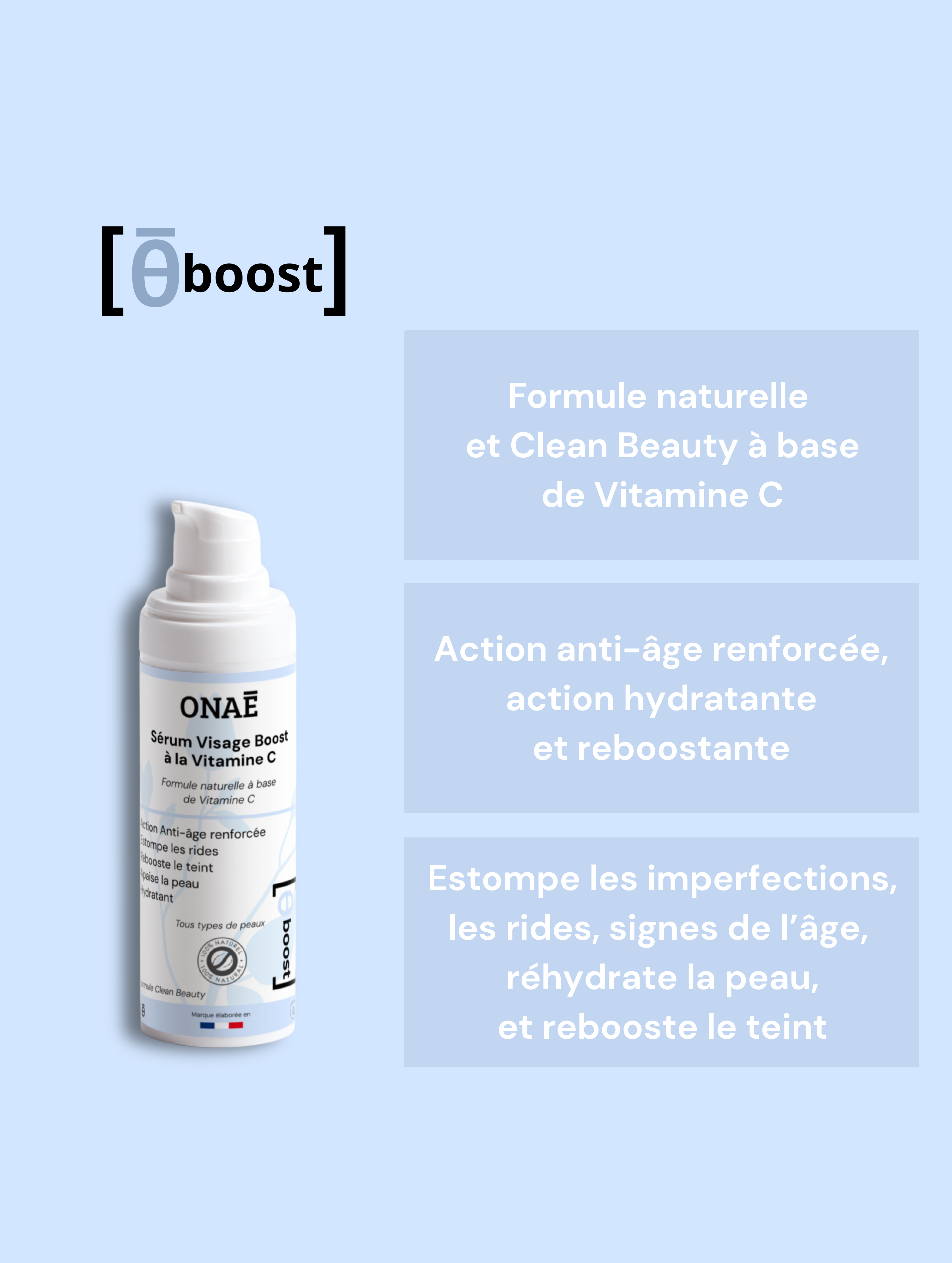 Sérum pour le Visage Booster à la Vitamine C