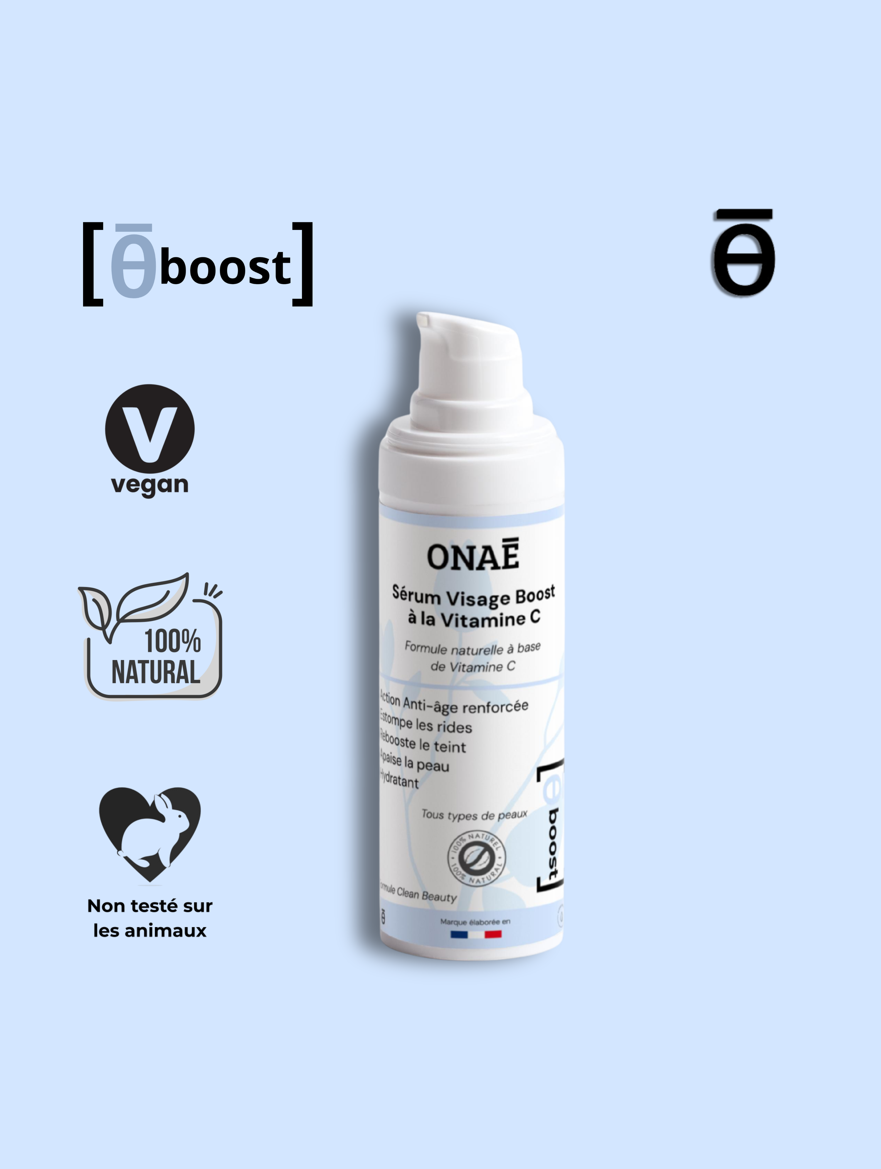 Sérum pour le Visage Booster à la Vitamine C