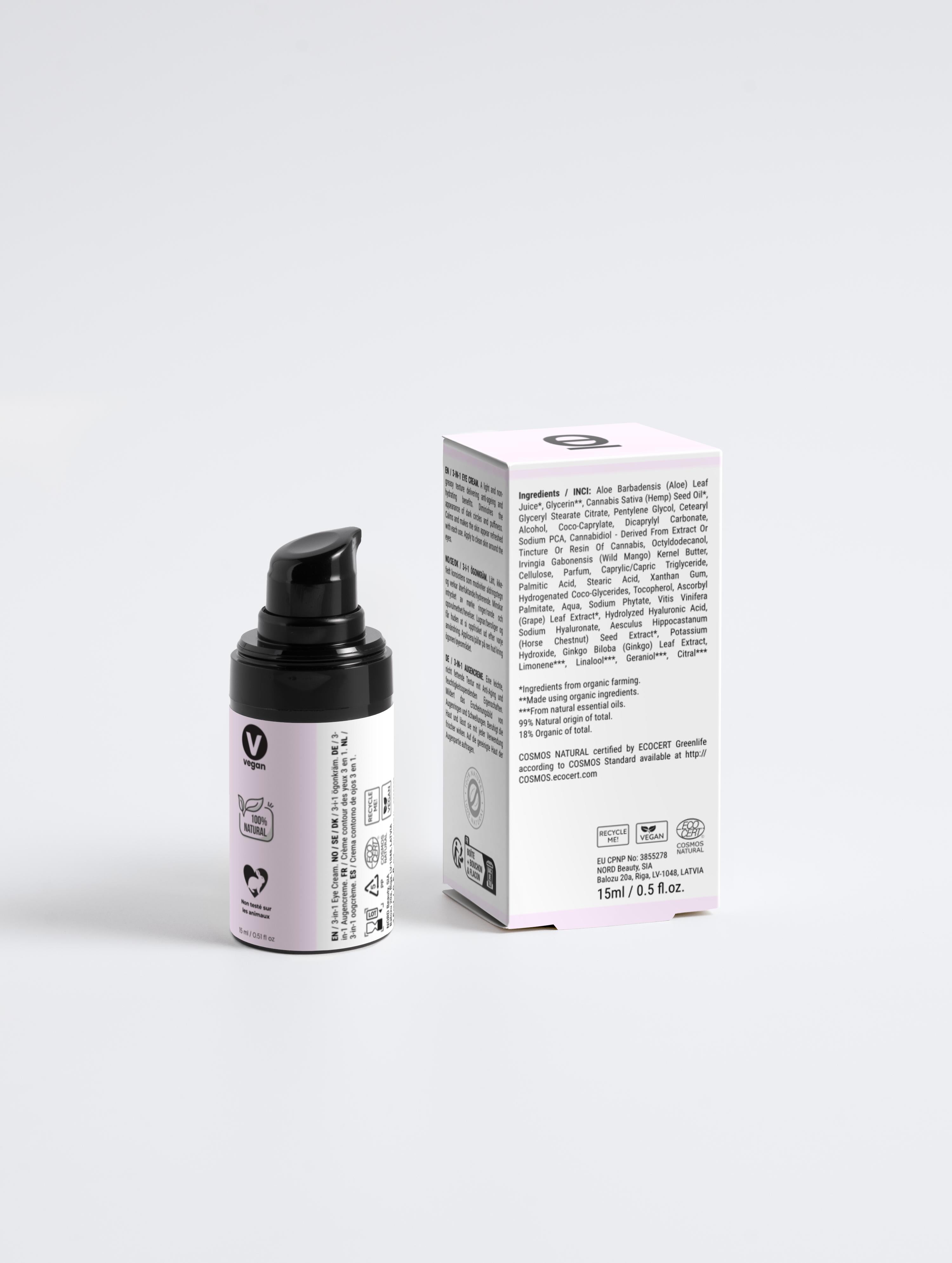 Crème pour le contour des yeux Anti-âge au CBD