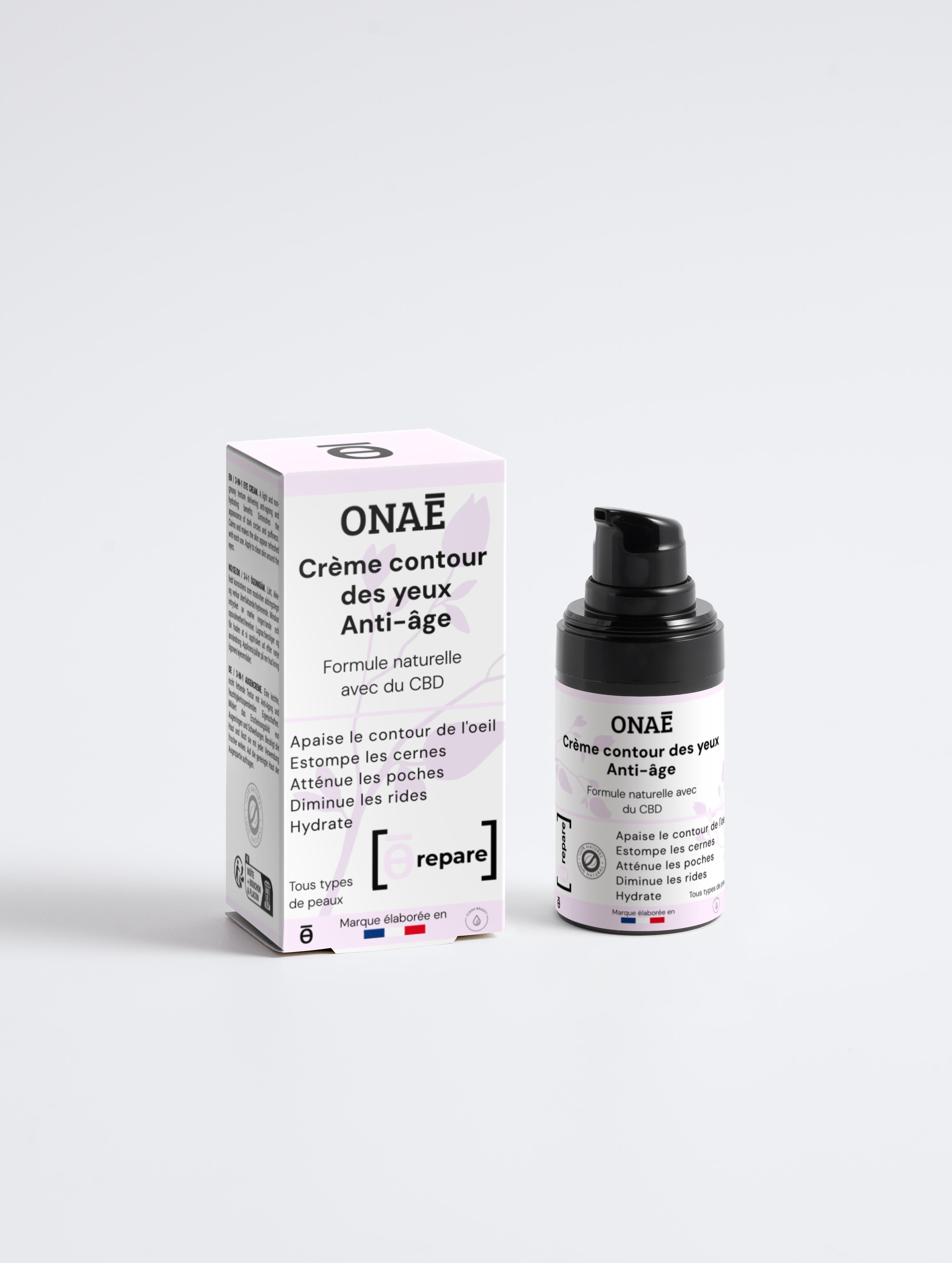 Crème pour le contour des yeux Anti-âge au CBD