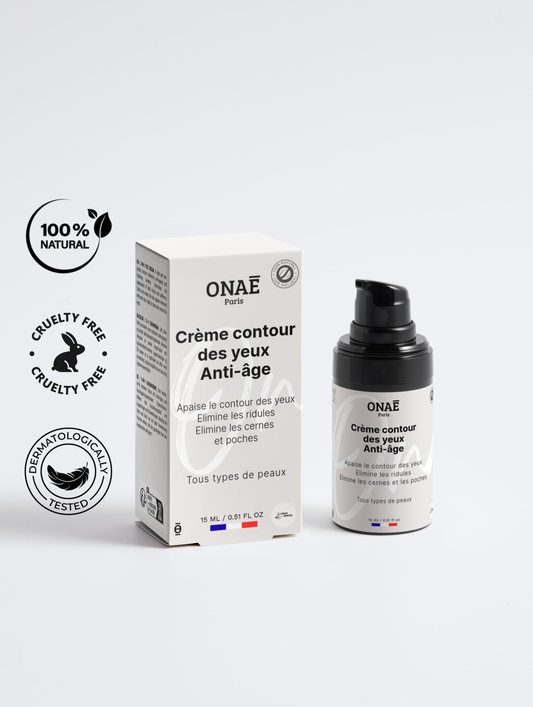 Crème pour le contour des yeux Anti-âge et anti-rides Onaé paris tous types de peaux - vue principale