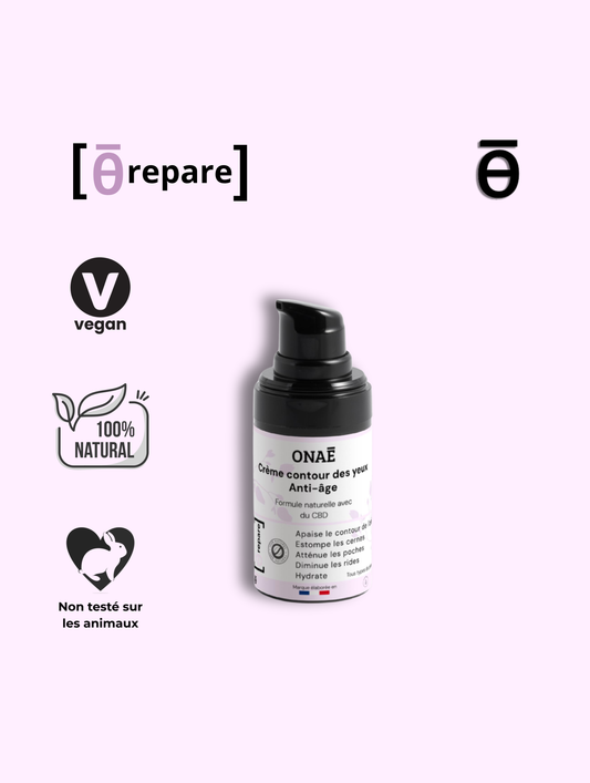Crème pour le contour des yeux Anti-âge au CBD