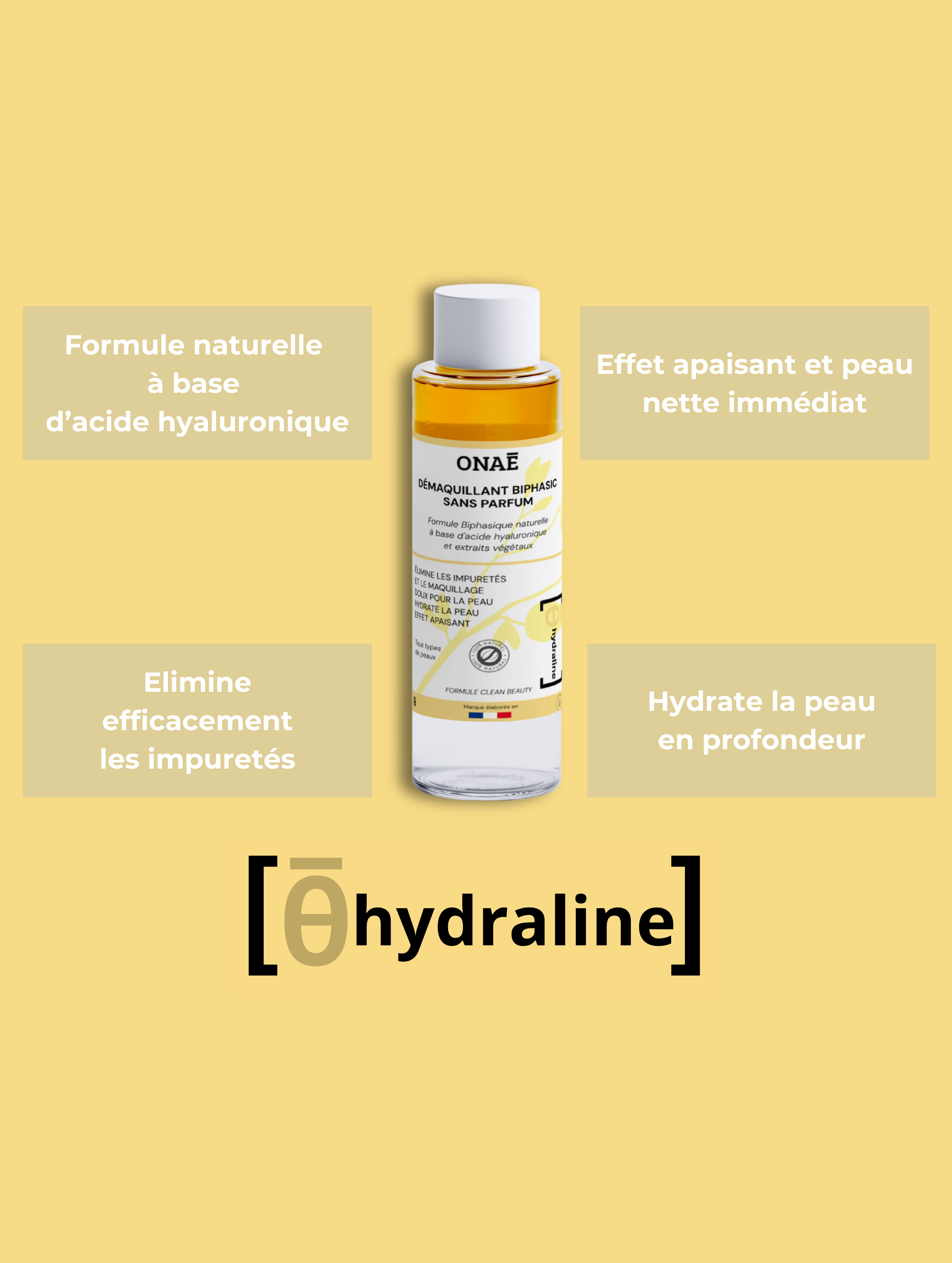 Démaquillant pour le visage BiPhasic sans parfum