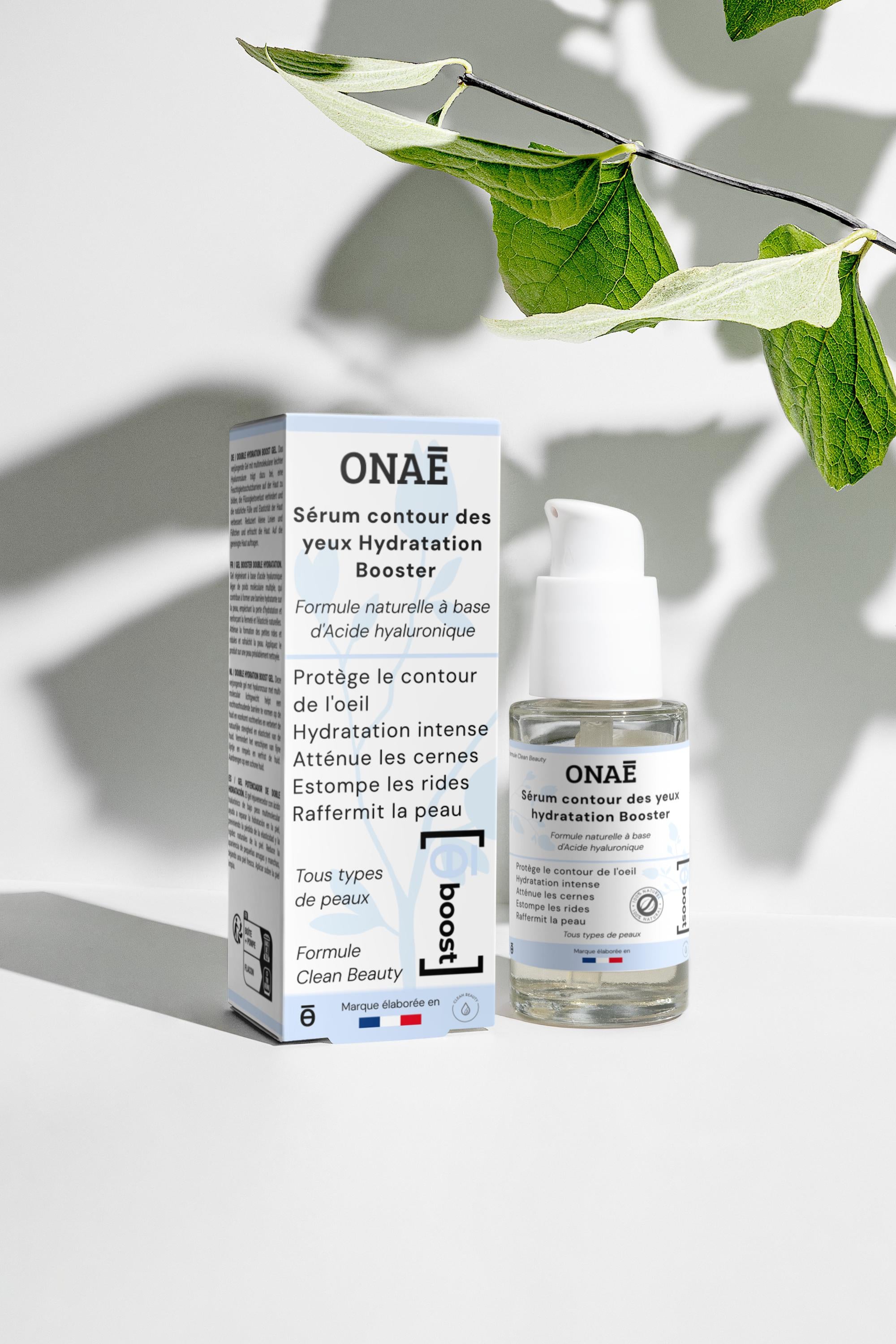 Sérum pour contour des yeux hydratation booster