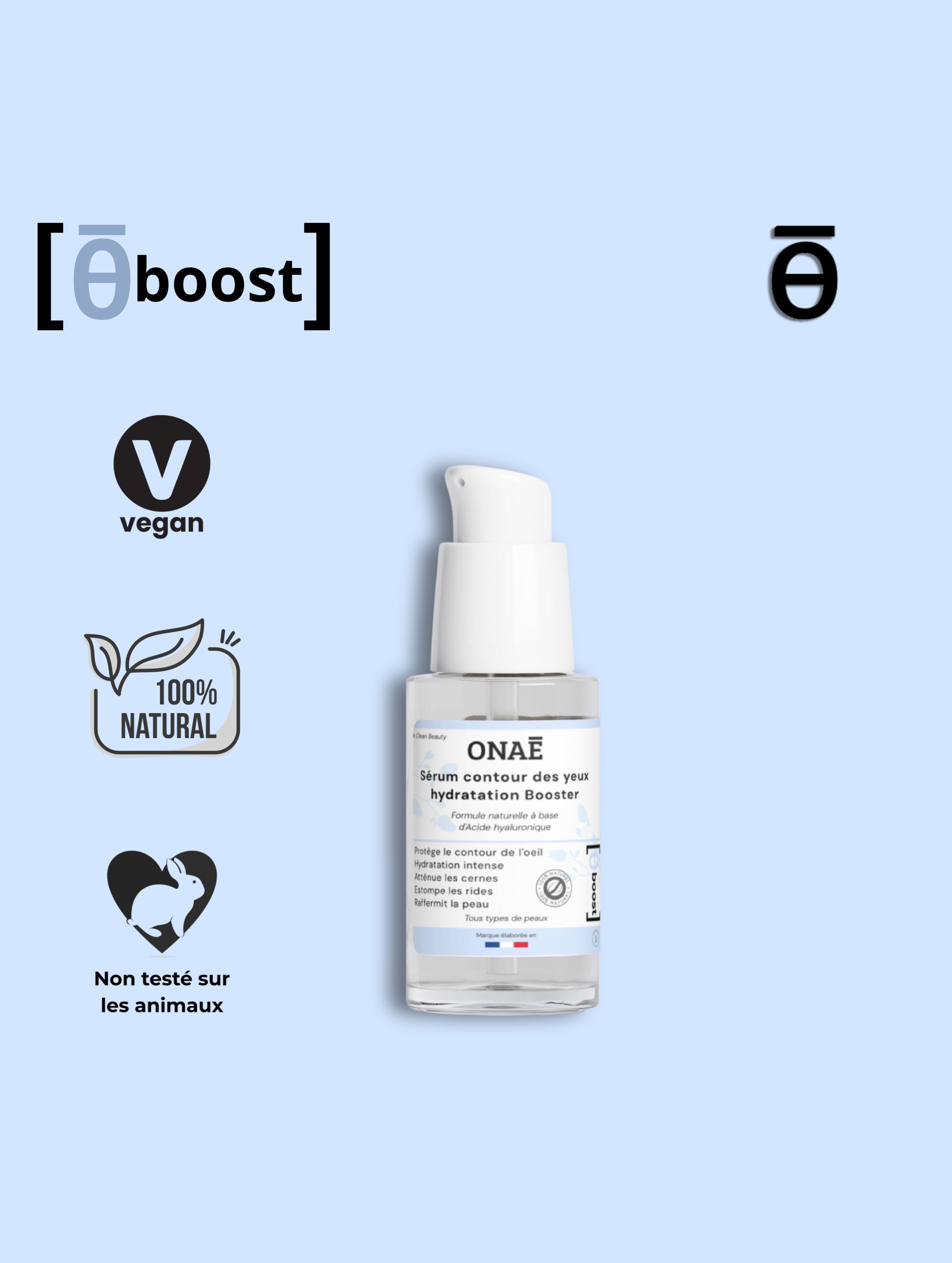 Sérum pour contour des yeux hydratation booster