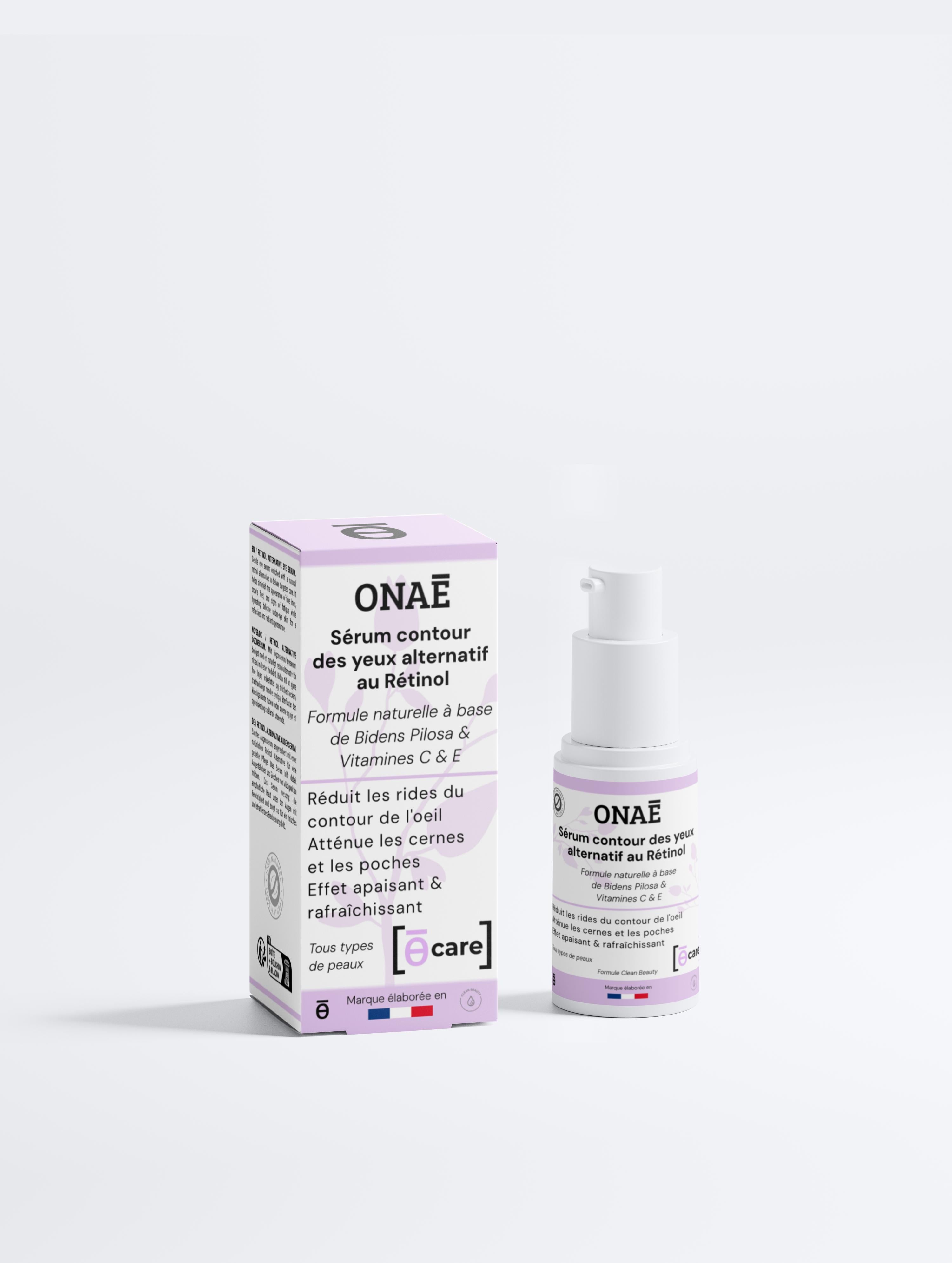 Sérum pour le Contour des yeux anti-âge alternatif au rétinol