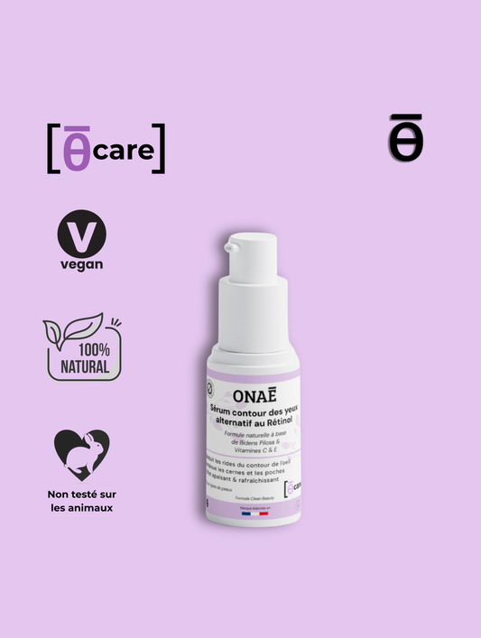 Sérum pour le Contour des yeux anti-âge alternatif au rétinol