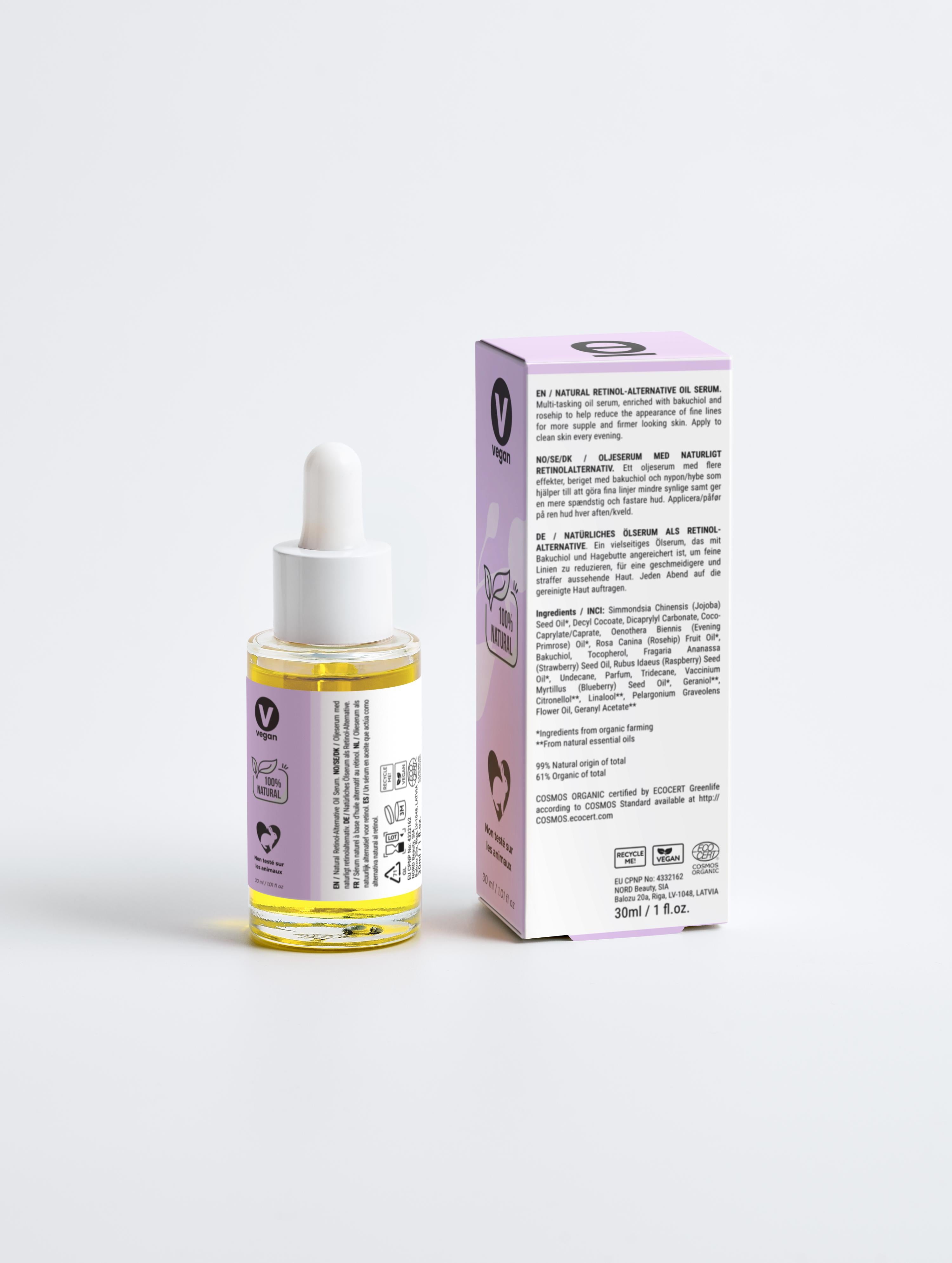 Sérum contour des yeux huileux alternatif au rétinol