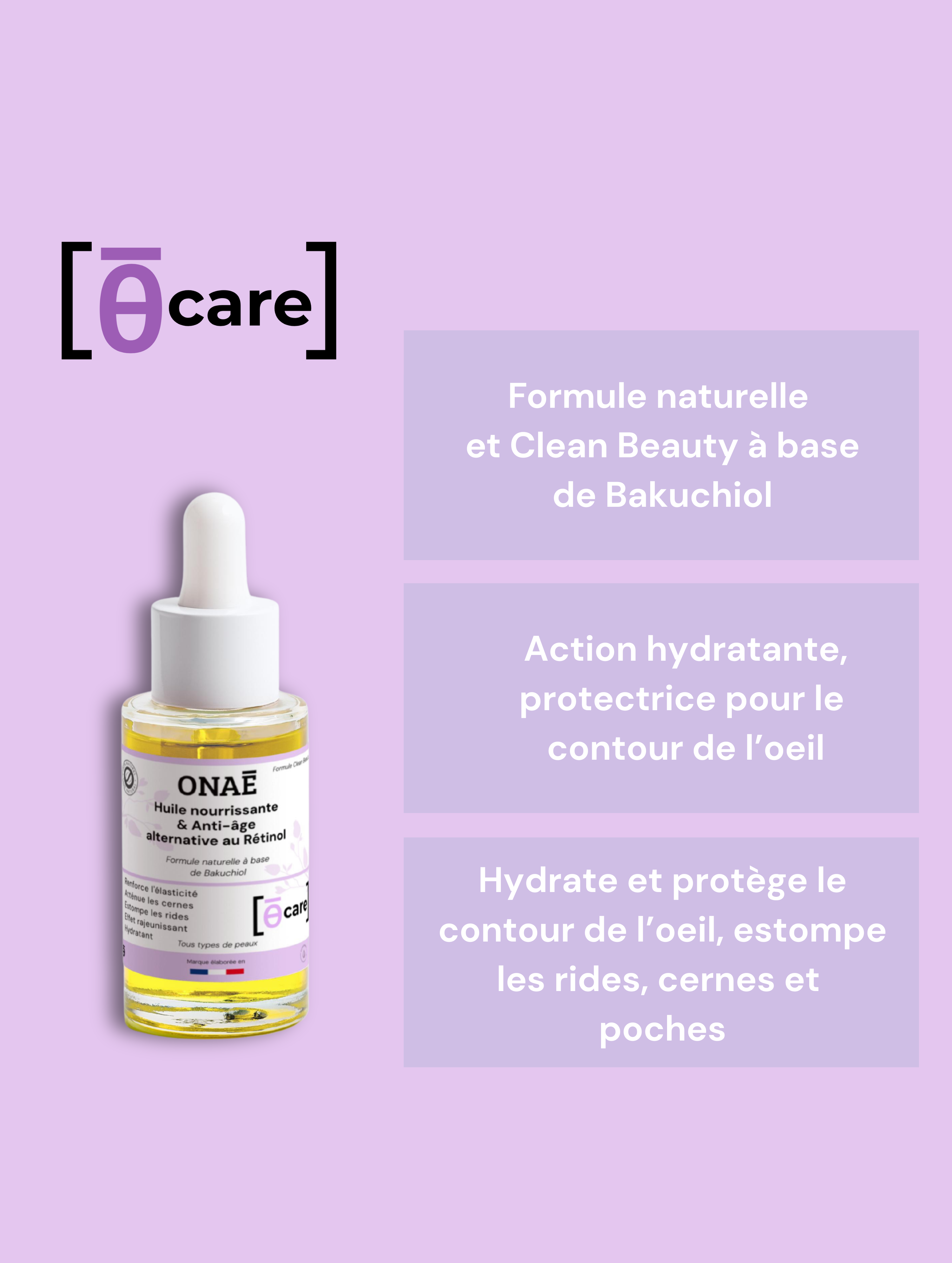 Sérum contour des yeux huileux alternatif au rétinol