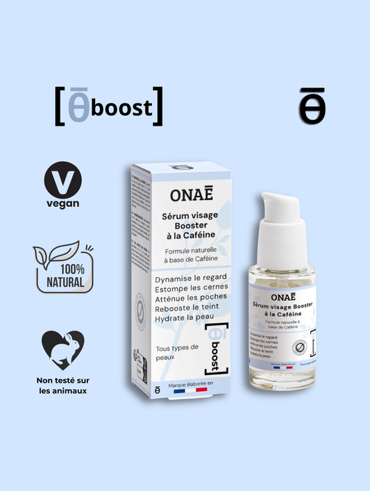 Sérum visage et yeux booster à la caféine Onaé Paris tous types de cheveux - vue principale