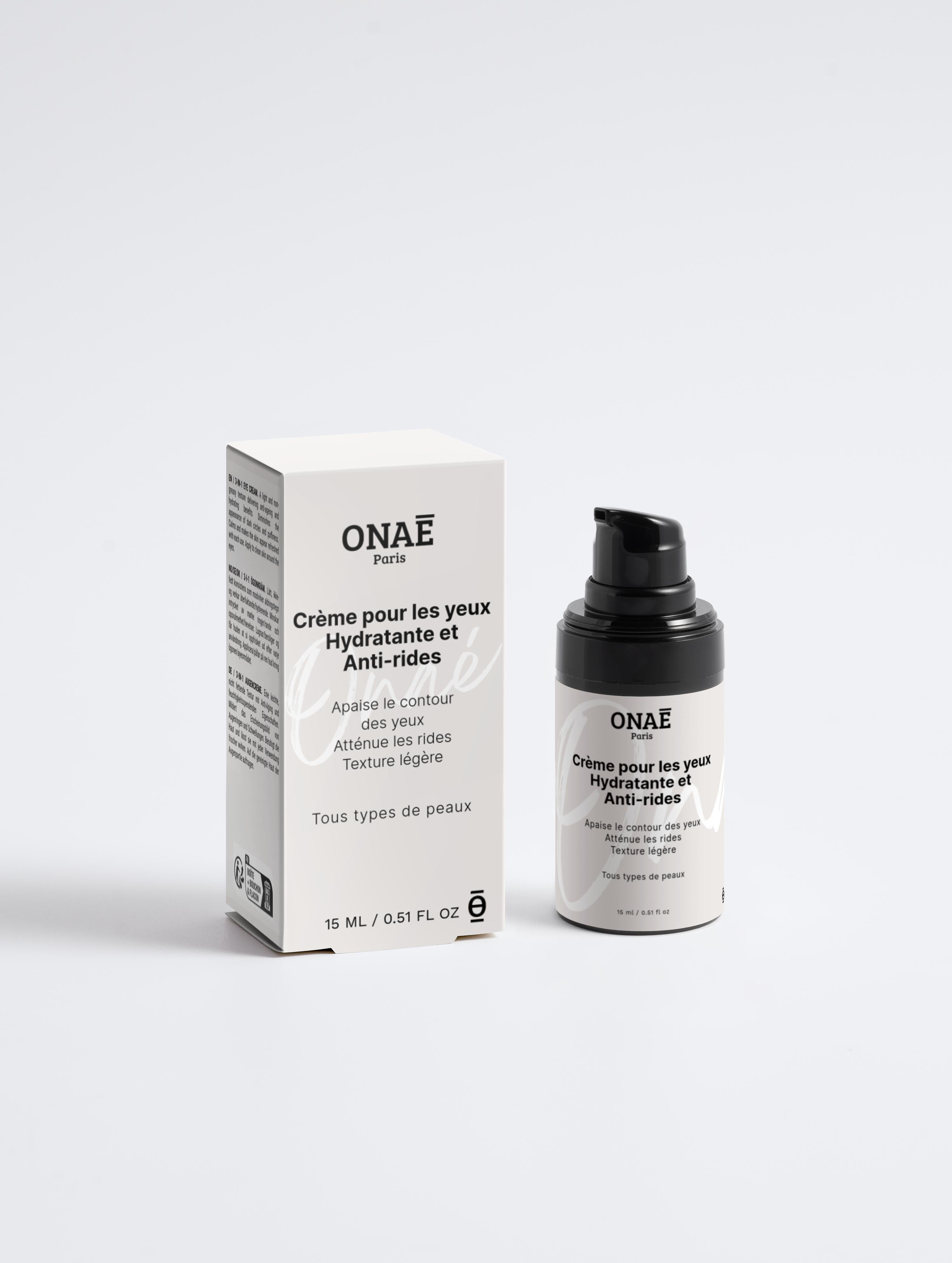 Crème pour les yeux hydratante anti-rides Hommes